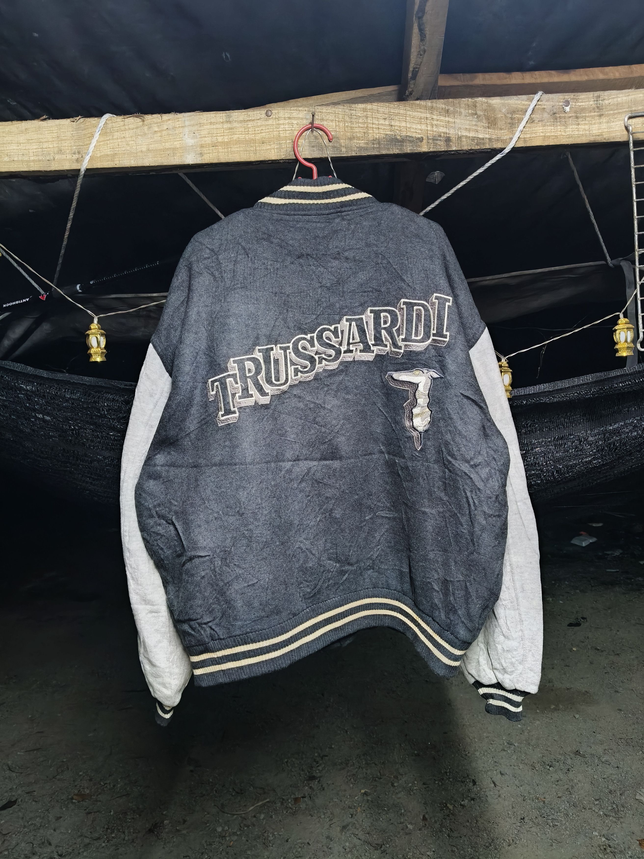 Trussardi Trussardi Varsity Jacket big Logo Size US L / EU 52-54 / 3 - 2 Thumbnail