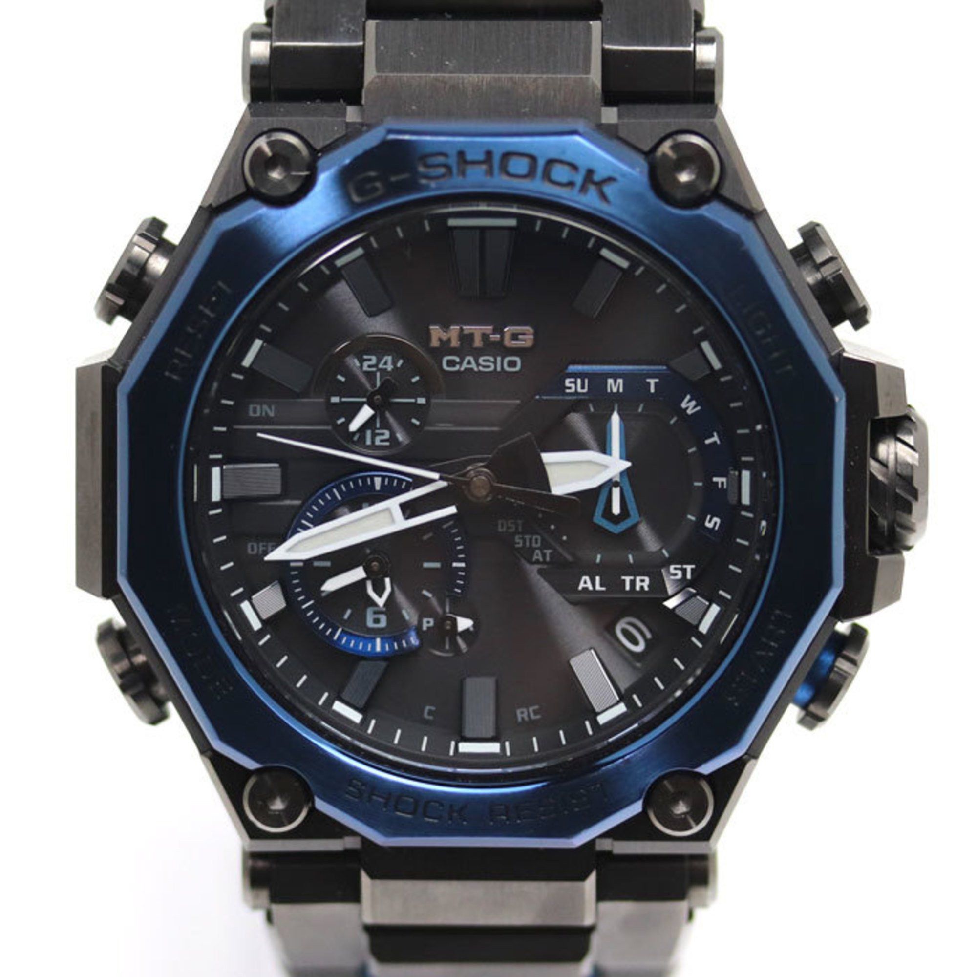 image of Casio G-Shock Mtg Radio Watch Solar Mtg-B2000B-1A2Jf in Black, Women's