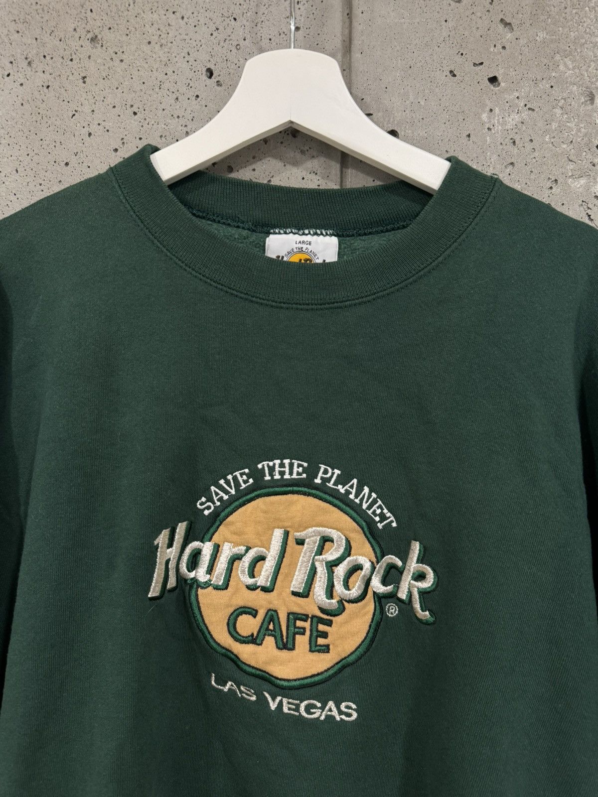 Vintage 90s Hard Rock Cafe Las Vegas Sweatshirt Men’s L USA