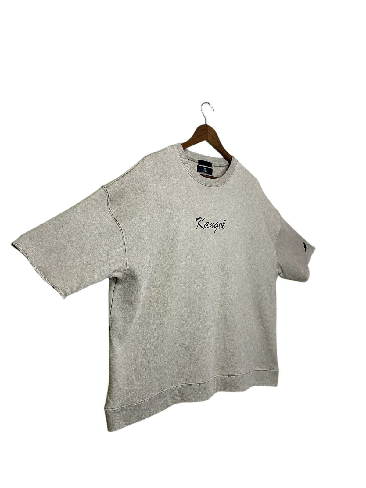 Vintage Vintage90s kangol embroidered logo sweatshirt Size US XL / EU 56 / 4 - 3 Thumbnail