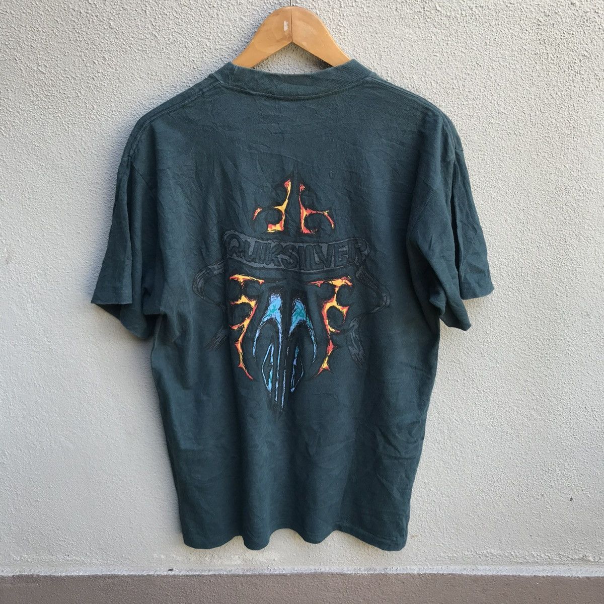 Quiksilver Vintage 90s QUIKSILVER usa tee surf skate Size US L / EU 52-54 / 3 - 1 Thumbnail
