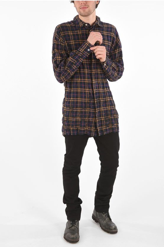 Palm Angels o1y0325 Logo Checked Shirt in Multicolor Size US S / EU 44-46 / 1 - 4 Thumbnail