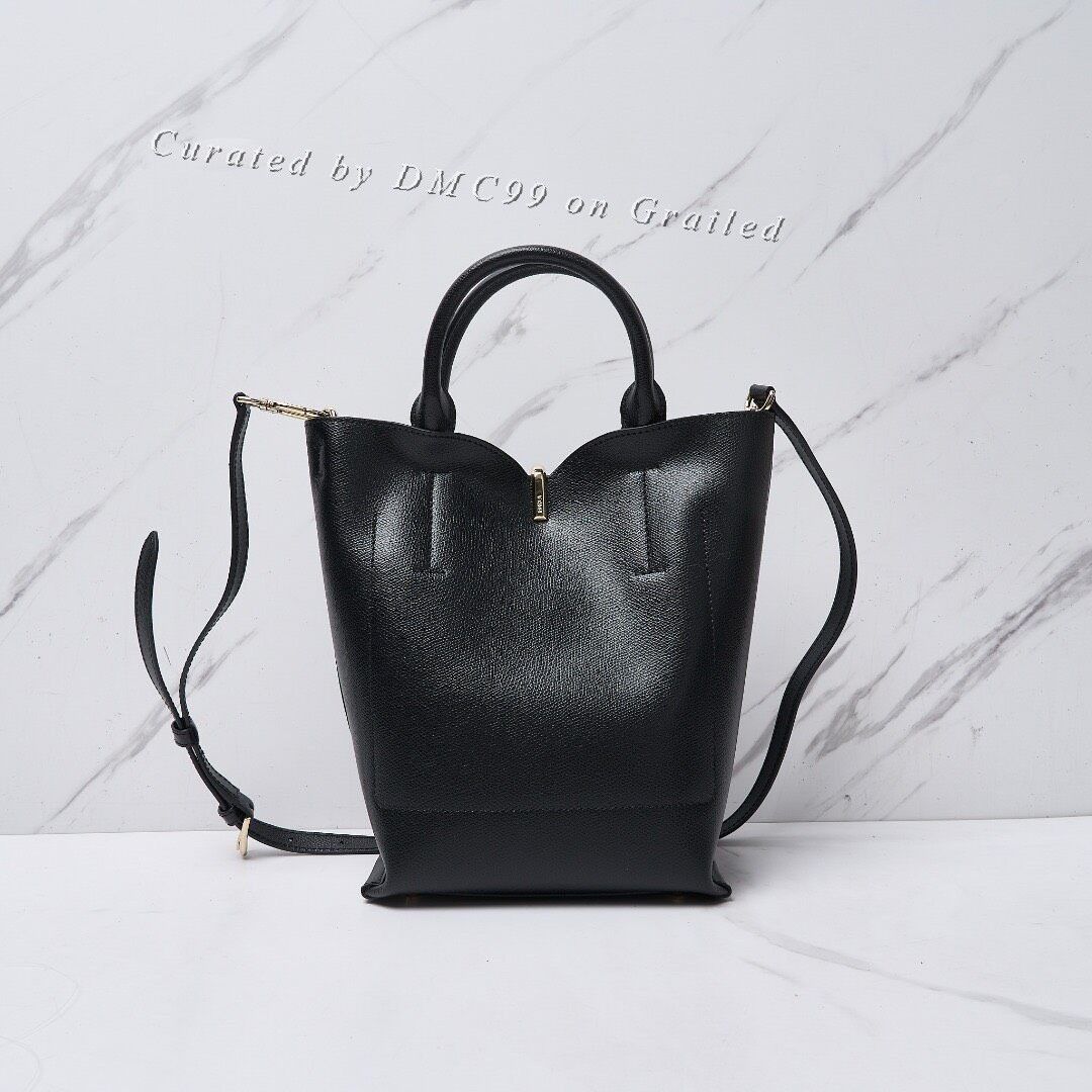 Furla Furla Black Gold Handbag with Handle Size ONE SIZE - 5 Thumbnail