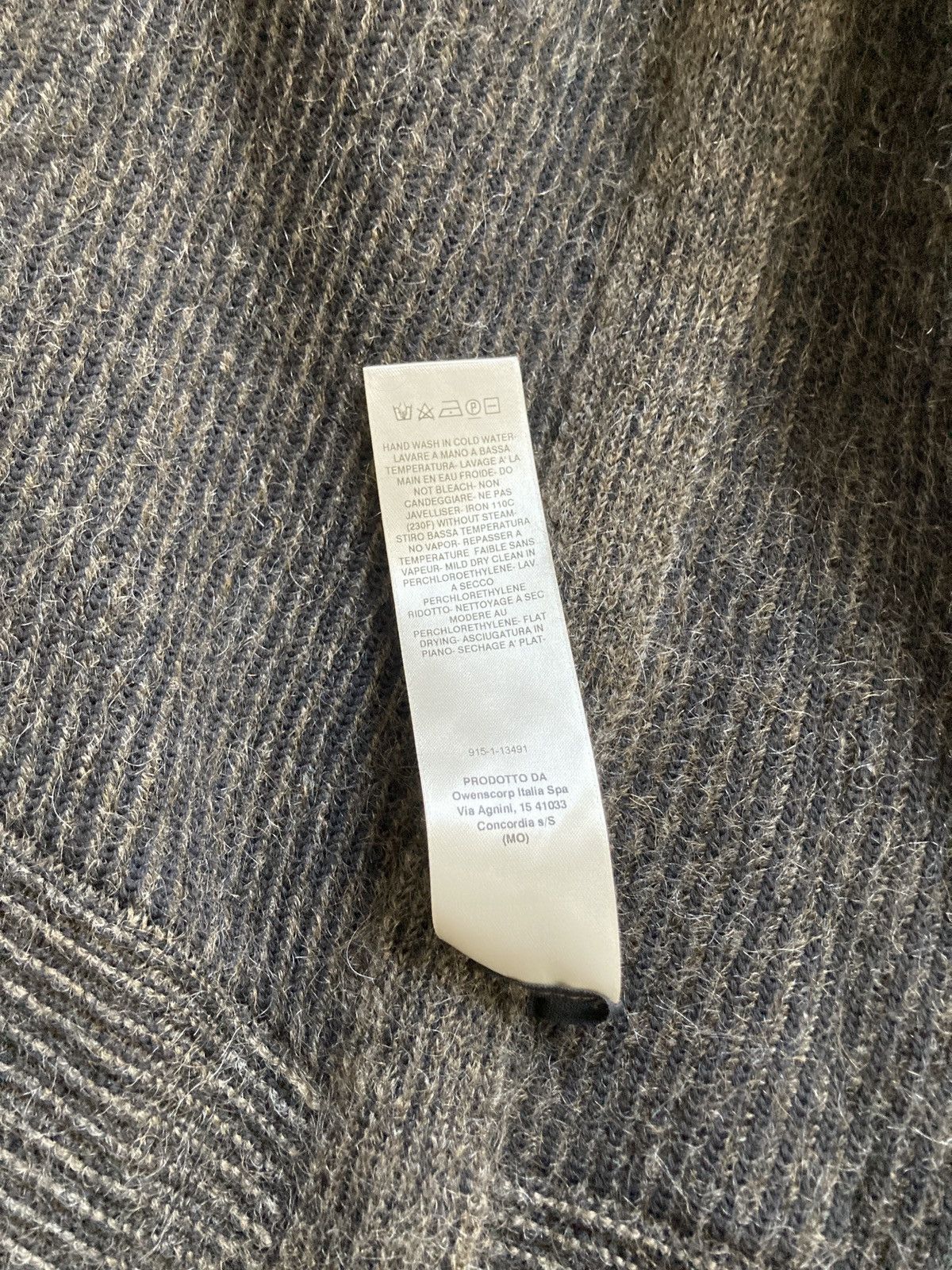 Rick Owens F/W 19 "LARRY" Hooded Mohair & Wool Knit Jacket Rick Owens L Size US L / EU 52-54 / 3 - 20 Thumbnail