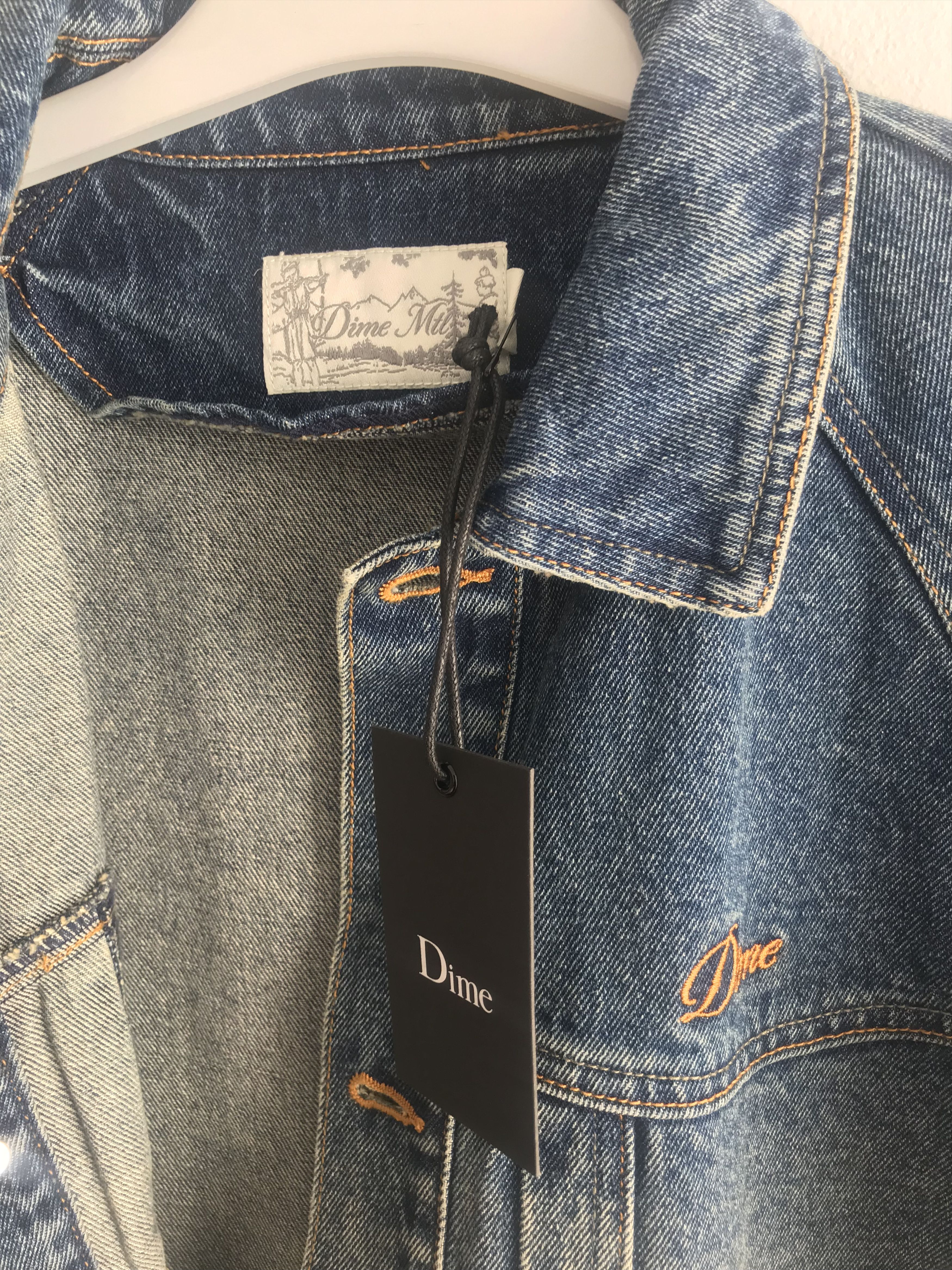 Dime Dime Faded Denim jacket Size US M / EU 48-50 / 2 - 4 Thumbnail