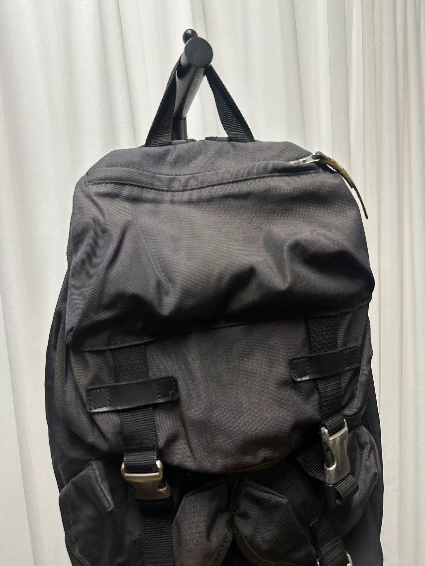 Yohji Yamamoto Yohji Yamamoto Y's Parachute Bag 55x35 (drawstring flaw) Size ONE SIZE - 2 Thumbnail