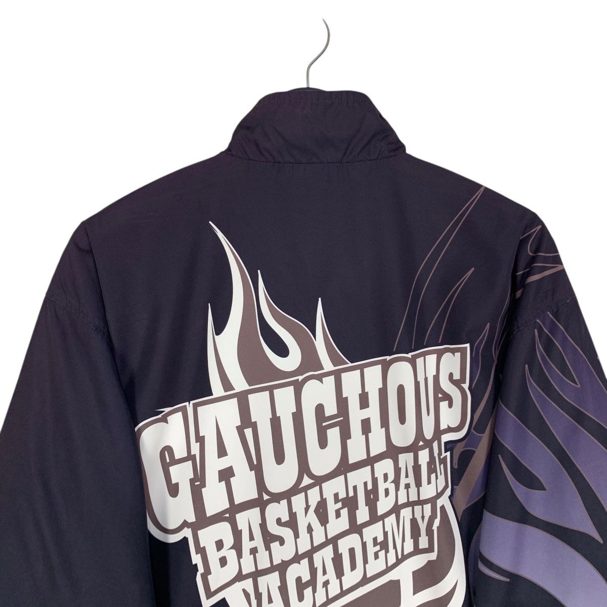 If Six Was Nine Vintage Converse Gauchous Basketball Fire Jacket Windbreaker Size US L / EU 52-54 / 3 - 13 Thumbnail