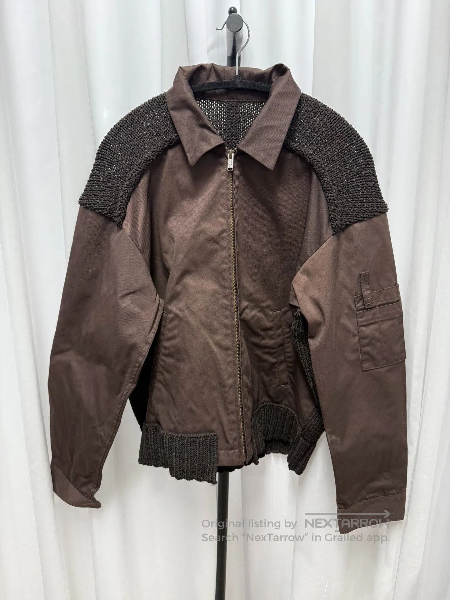 Comme des Garcons Homme Plus UNDERCOVER Brown Nylon Jacket. Size US M / EU 48-50 / 2 - 1 Thumbnail