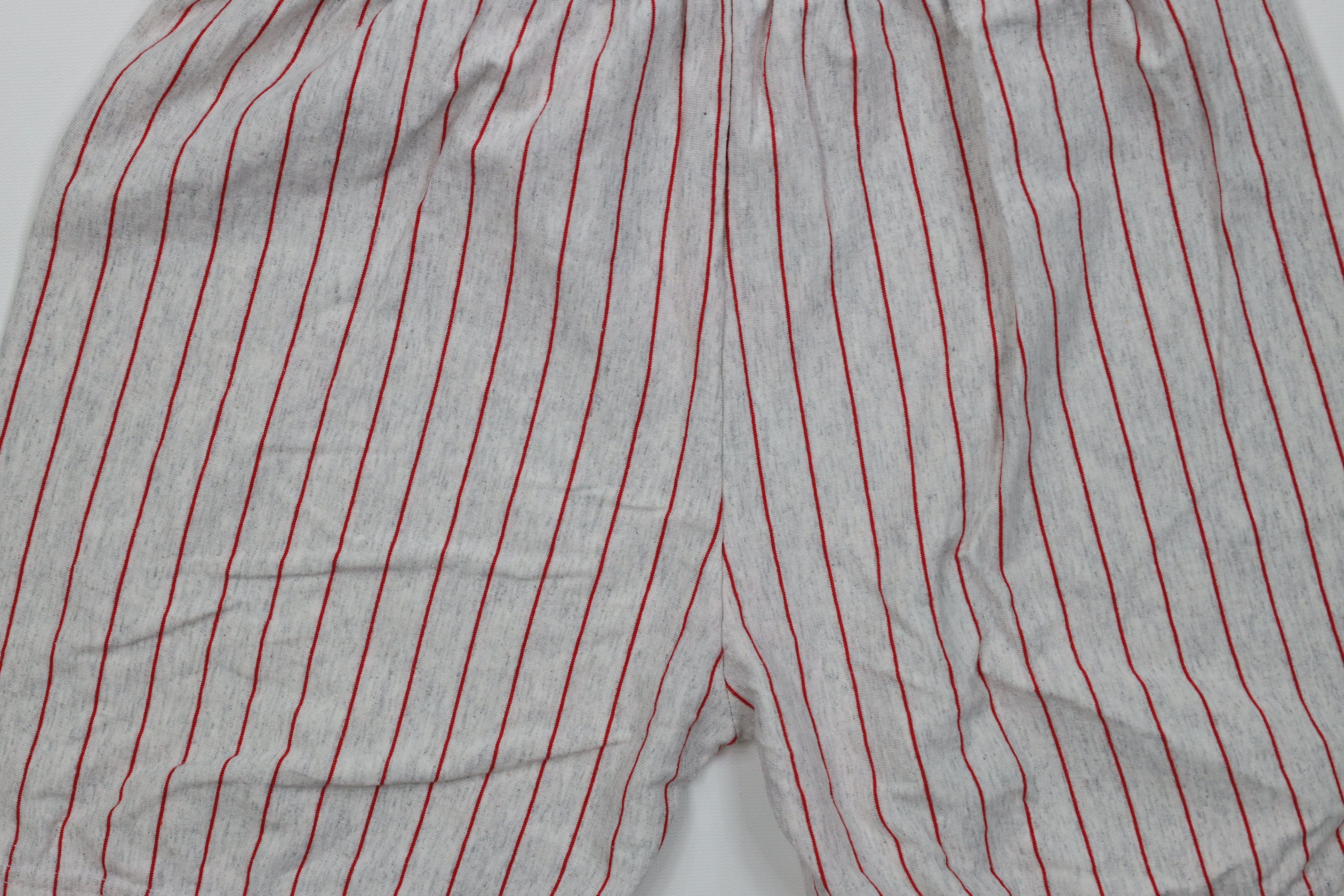 Vintage Vintage 90s Streetwear Layered Pinstriped Shorts Cotton USA Size US 32 / EU 48 - 12 Thumbnail