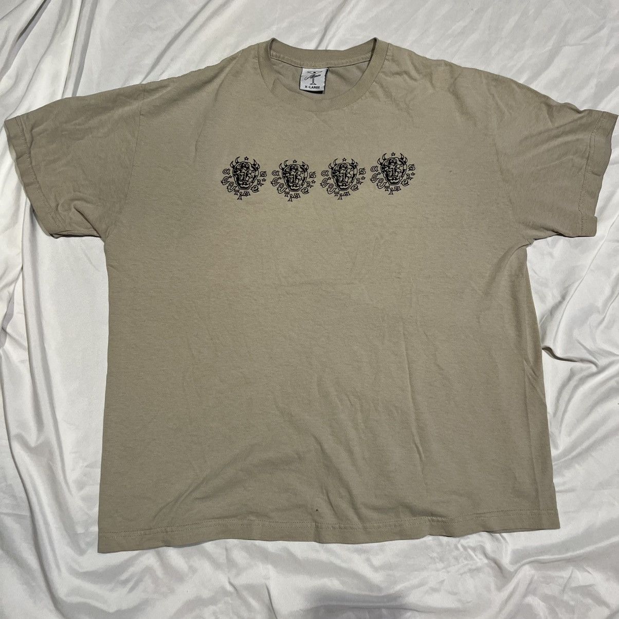 Alltimers Alltimers Demon Faces Tee Size US XL / EU 56 / 4 - 1 Thumbnail