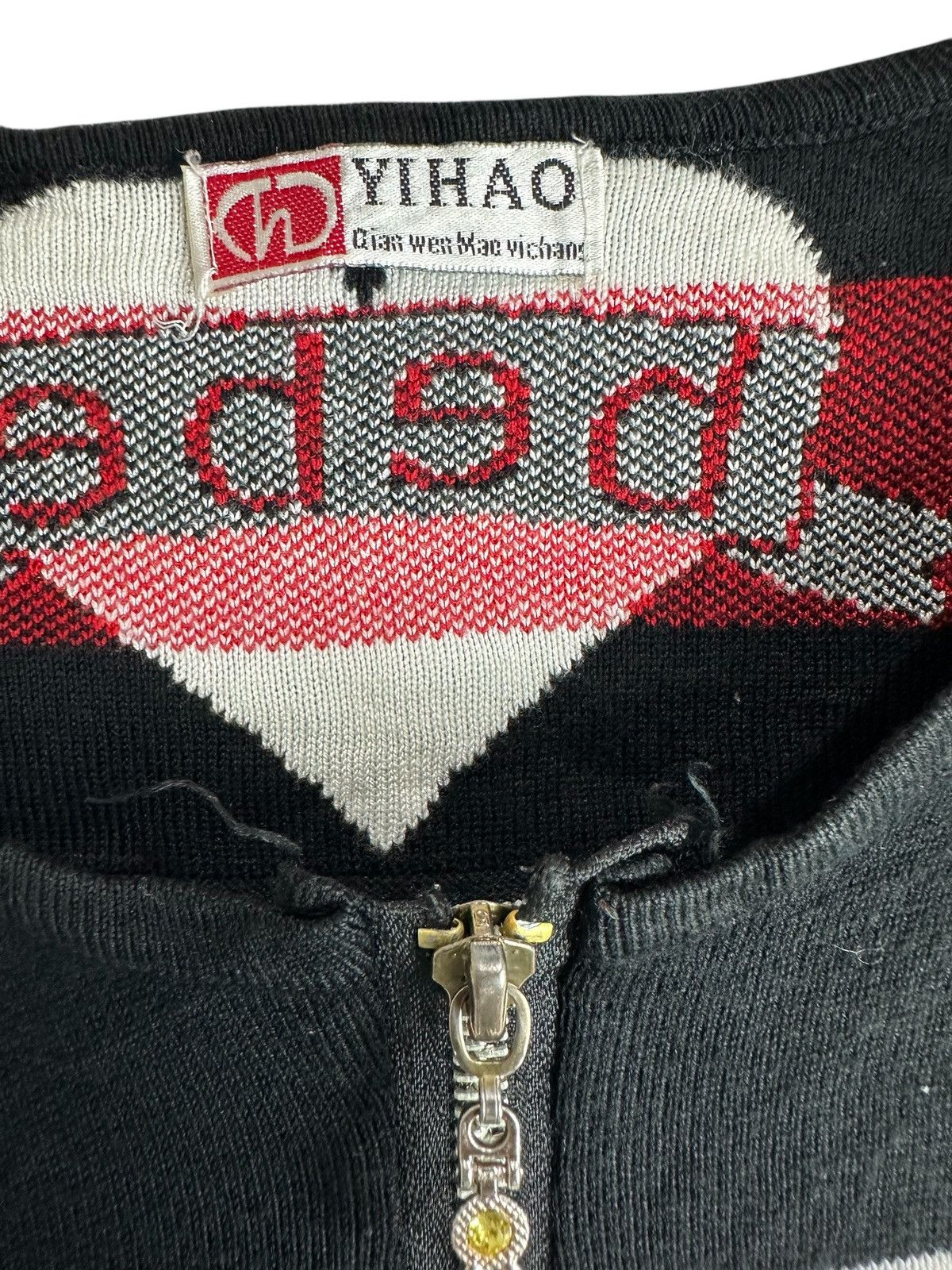 Japanese Brand BEBE STRIPE BLACK AND WHITE ZIPPER KURT COBAIN GRUNGE STYLE Size XS / US 0-2 / IT 36-38 - 10 Thumbnail