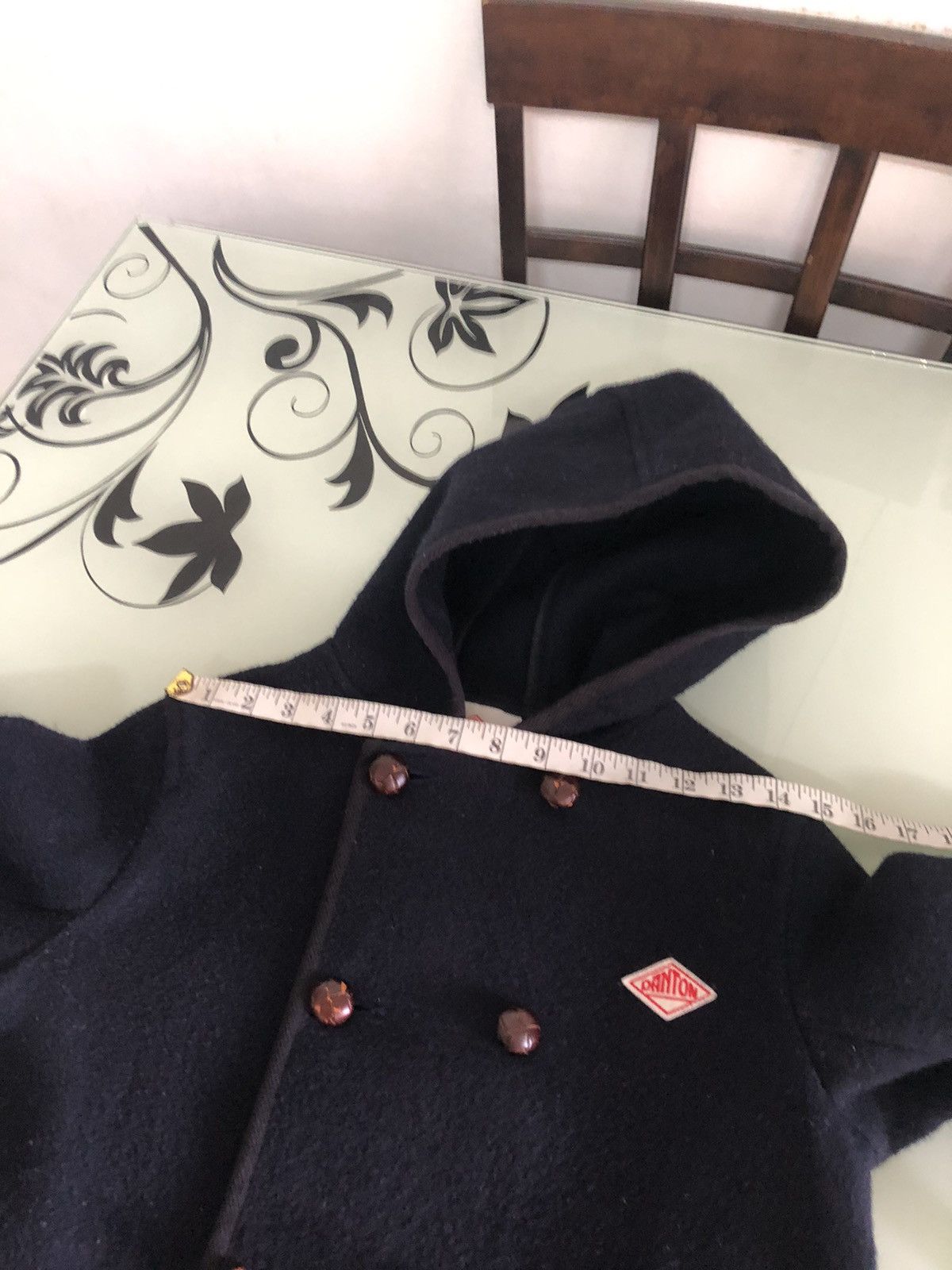 Danton Vintage Danton Wool Jacket Wt Hoodie Size XXS / US 00 / IT 34 - 20 Thumbnail