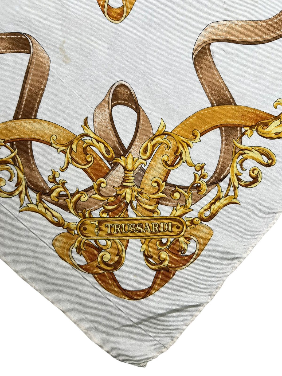 Trussardi Trussardi Handkerchief Neckerchief Bandana Pocketsquare Size ONE SIZE - 3 Thumbnail