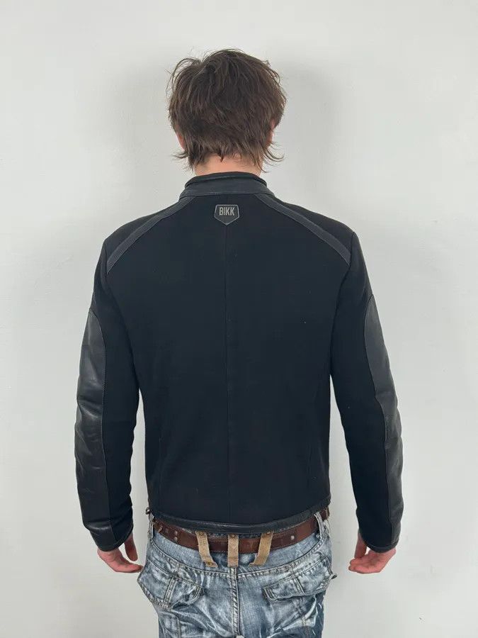 Dirk Bikkembergs 2000s Dirk Bikkembergs Hybird Leather Jacket Size US M / EU 48-50 / 2 - 3 Thumbnail
