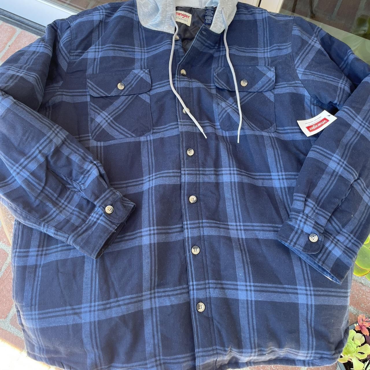 Abercrombie & Fitch × Wrangler NWT Wrangler Men's Sherpa Lined Flannel Heavyweight sz XL Size US XL / EU 56 / 4 - 3 Thumbnail