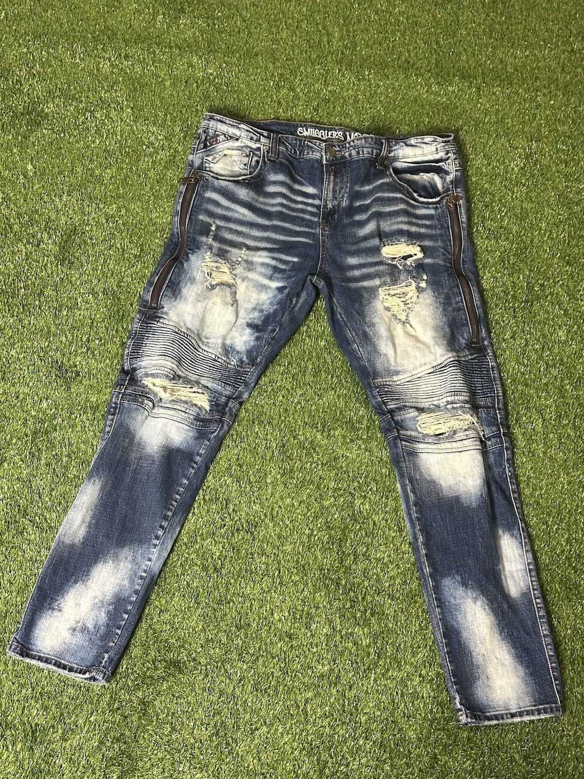 Designer Smugglers Moon Jeans 42x33 Size US 42 / EU 58 - 1 Thumbnail