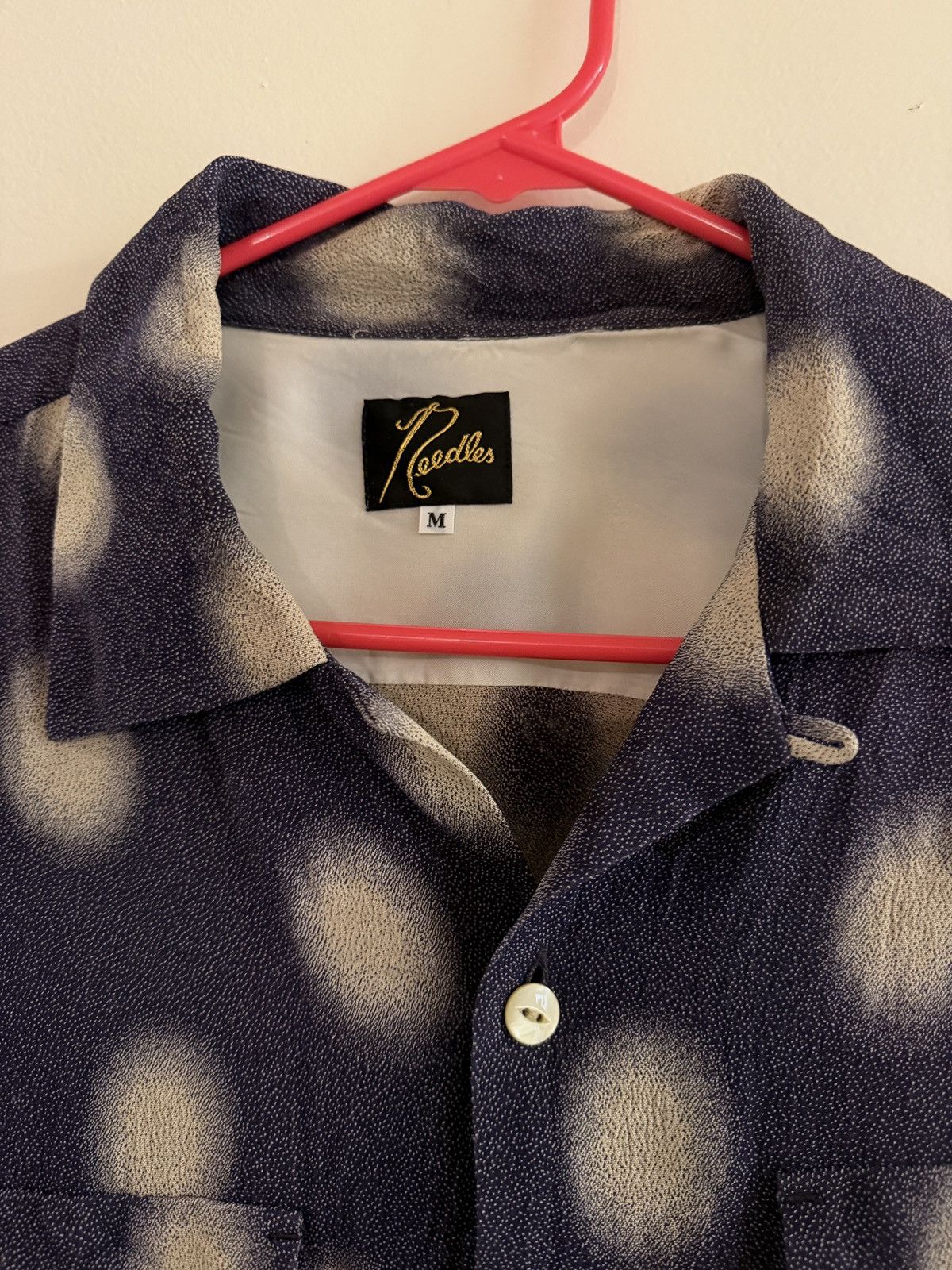 Needles Needles Nepenthe Polka Dot Shirt with raw hem Size US M / EU 48-50 / 2 - 3 Thumbnail