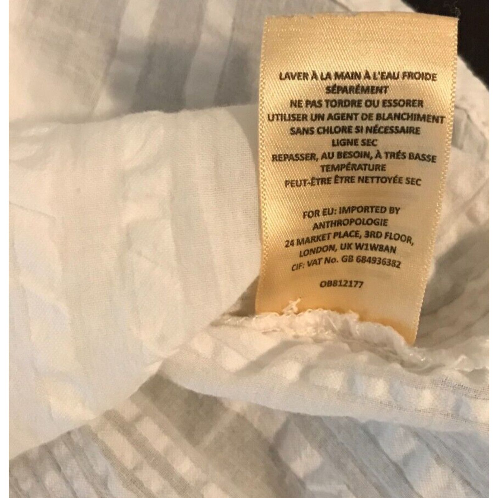 Anthropologie Anthropologie Akemi+Kin Pajaro S/S Embroidered Blouse Size XS / US 0-2 / IT 36-38 - 8 Thumbnail