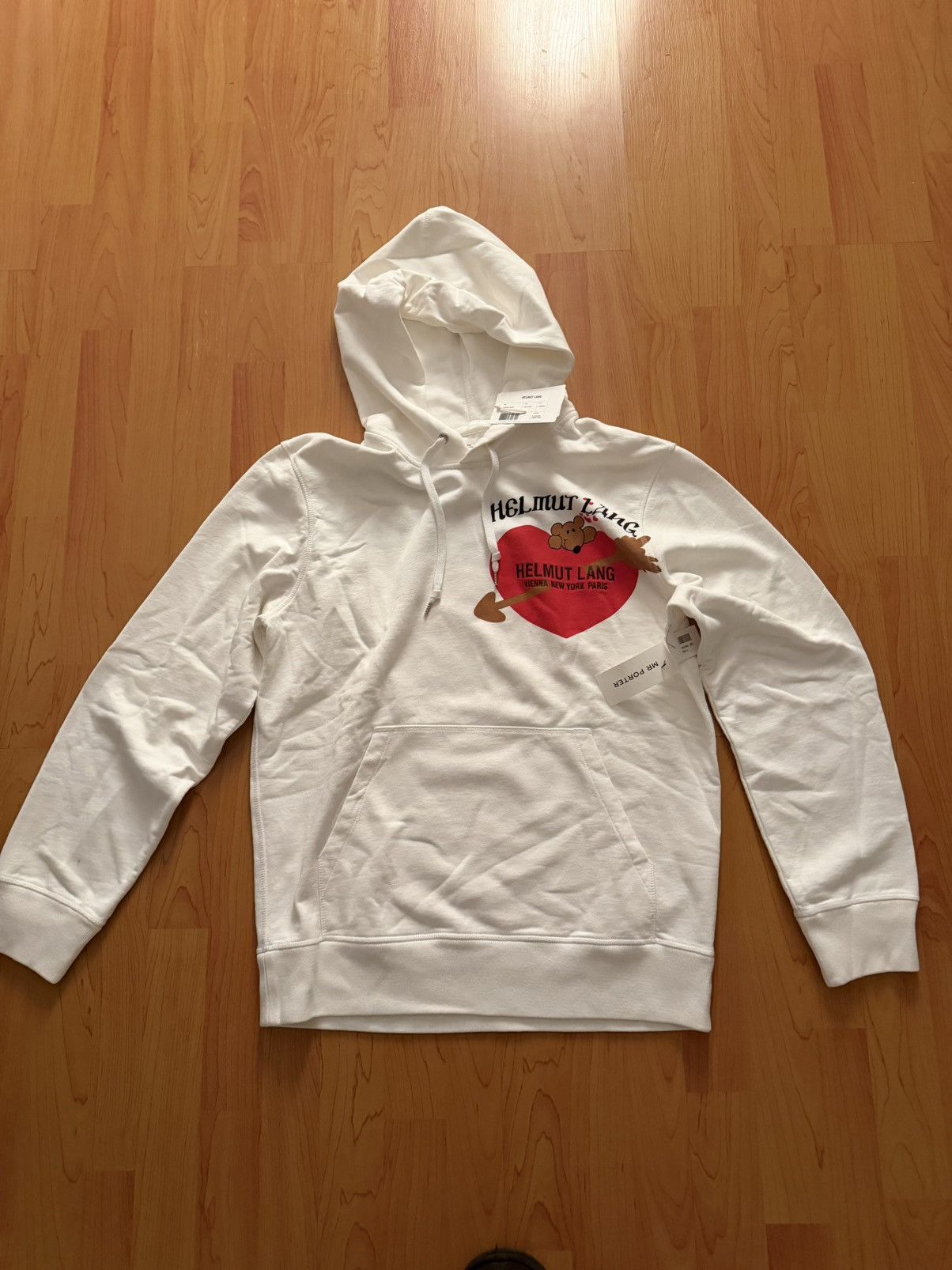 Helmut Lang Helmut lang heart hoodie Size US L / EU 52-54 / 3 - 1 Thumbnail