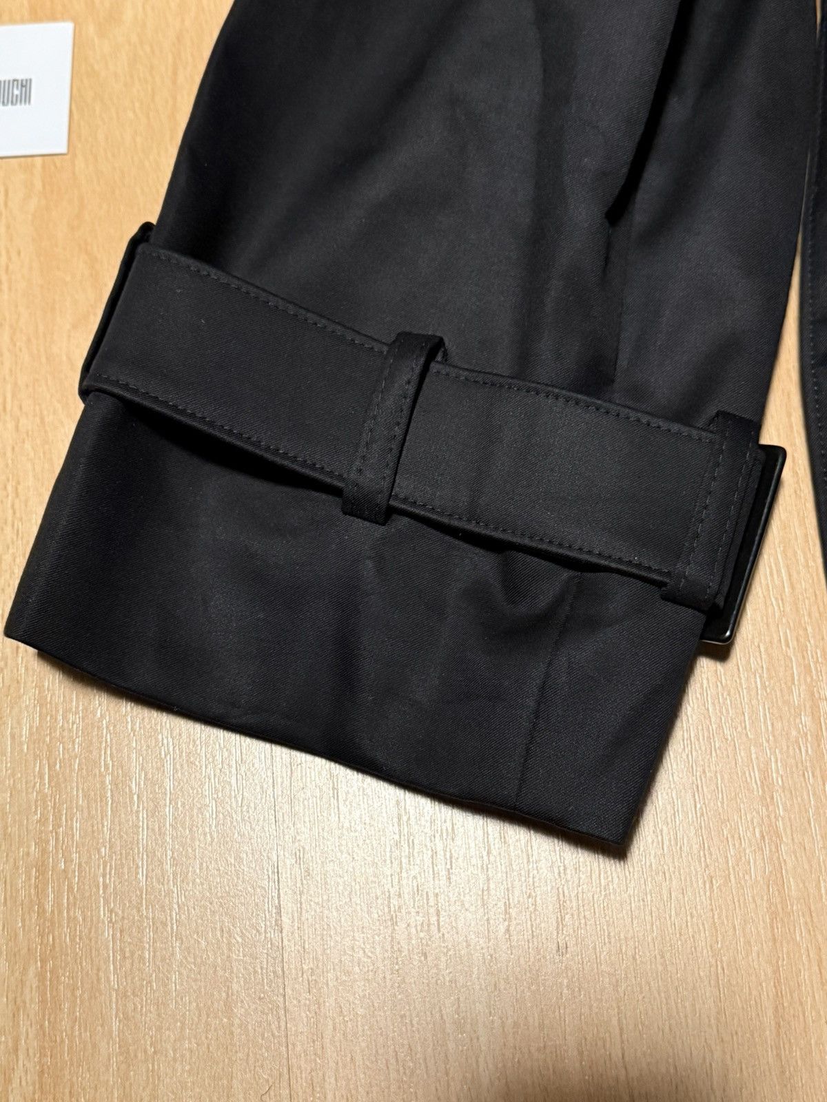 LGN LOUIS GABRIEL NOUCHI FW24 LGN Black Double-breasted trench coat with six buttons Size US S / EU 44-46 / 1 - 8 Thumbnail