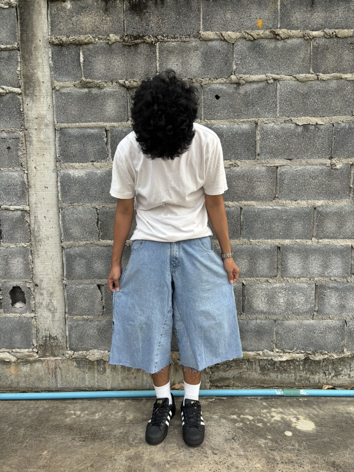 Fubu FUBU Short Jeans Big Bag (Jnco Style) Size US 32 / EU 48 - 5 Thumbnail