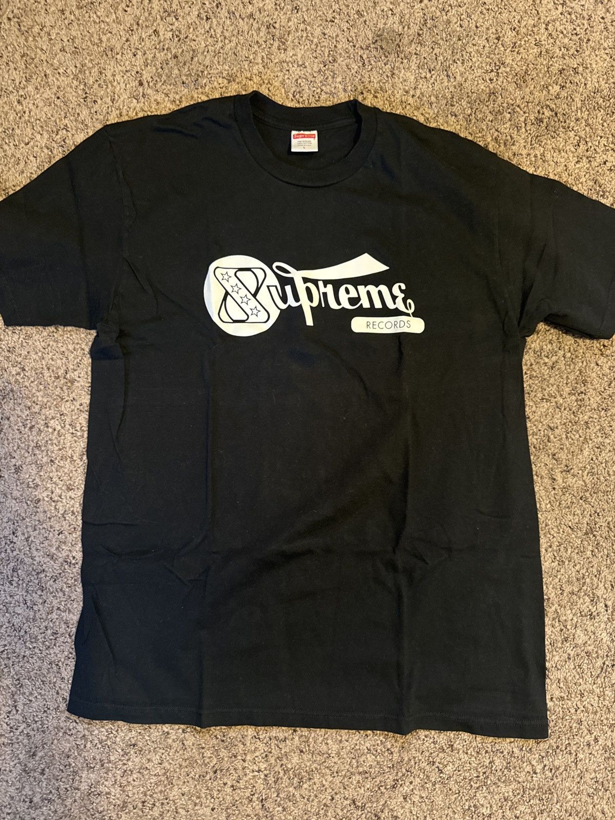 Supreme Supreme Records T Shirt Size US L / EU 52-54 / 3 - 1 Thumbnail
