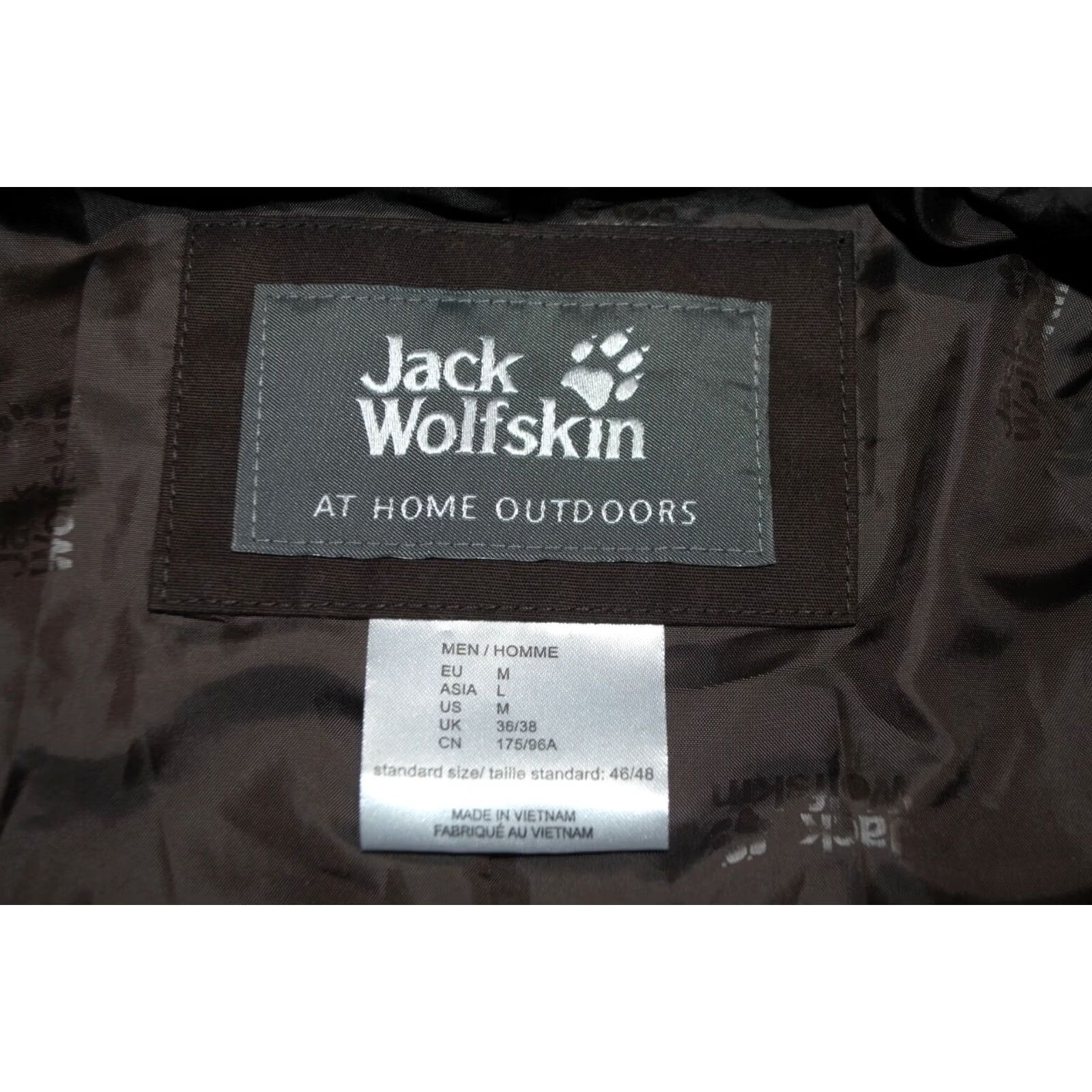 Jack Wolfskin JACK WOLFSKIN MEN'S BUKOBA F65 TEXAPORE PAR SIZE MENS MEDIUM BROWN Jacket Size US M / EU 48-50 / 2 - 7 Thumbnail