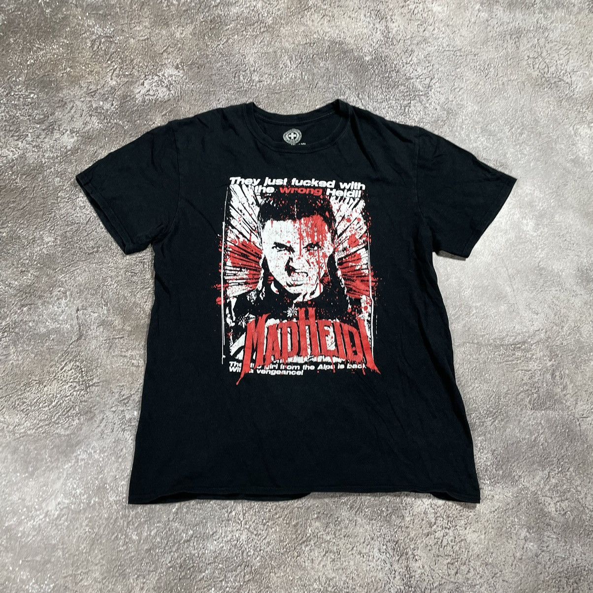 Vintage Vintage Y2K Graphic Tee Joker Skeleton Punk Grunge Boxy L Size US L / EU 52-54 / 3 - 3 Thumbnail
