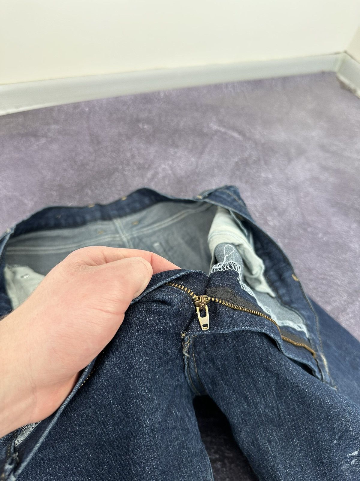 Dickies Vintage Dickies Distressed Denim Hype Baggy USA Work Jeans Size US 38 / EU 54 - 18 Thumbnail