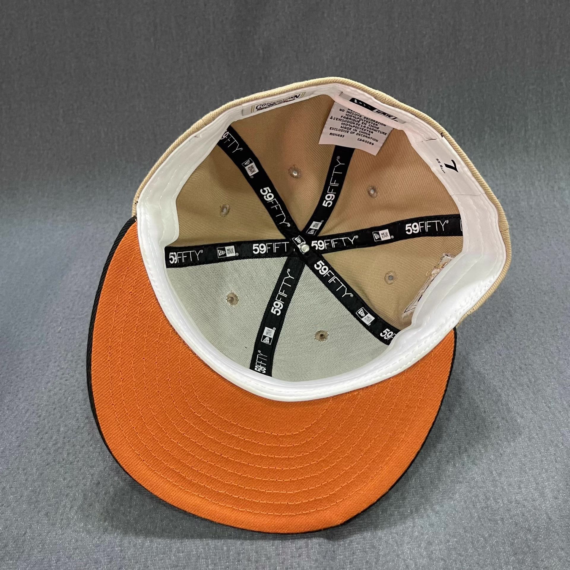New Era New Era Flat Brim Fitted Cap Q5 Size ONE SIZE - 7 Thumbnail