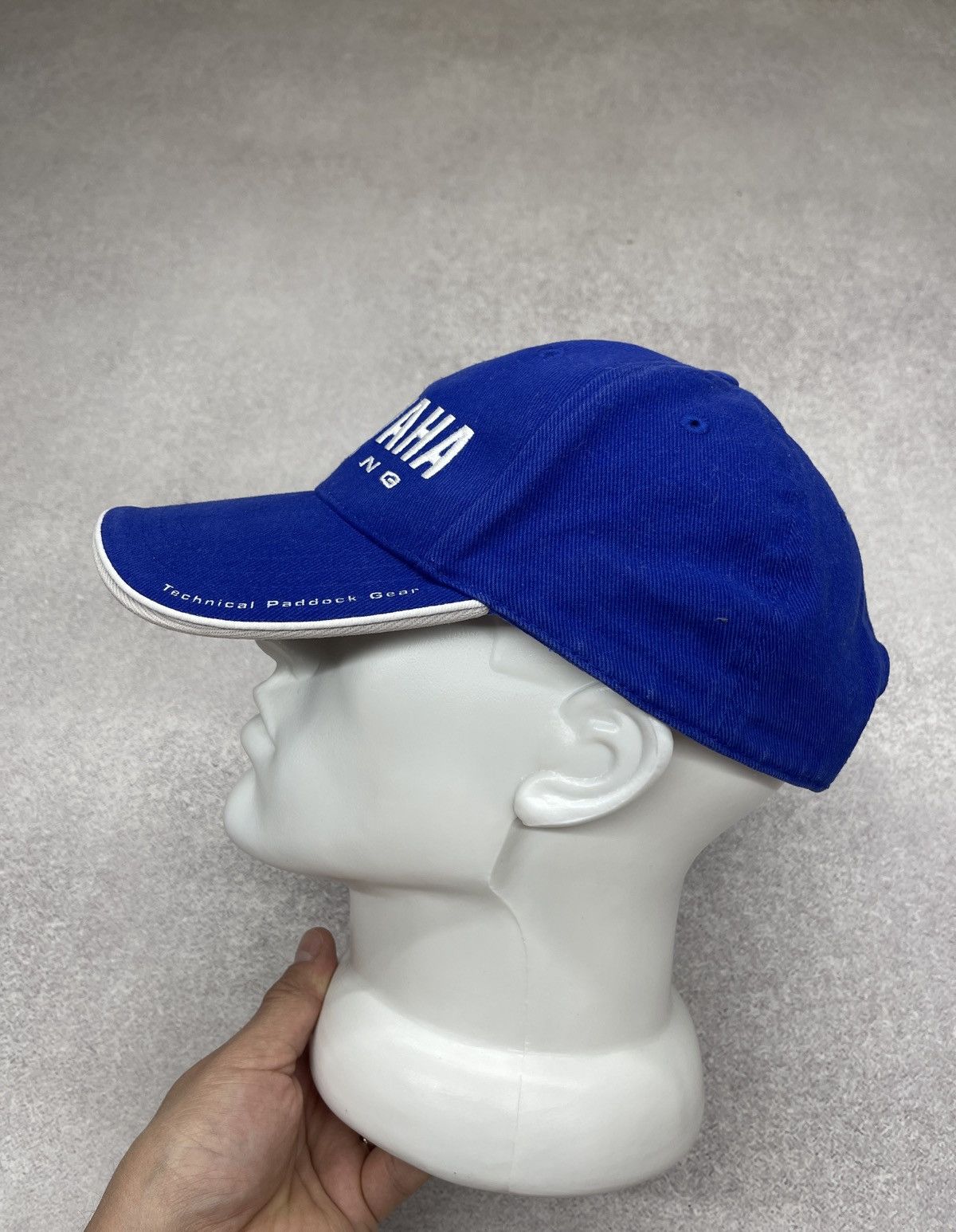Yamaha Vintage Yamaha Racing Paddock Gear Cap Blue Y2K F1 Size ONE SIZE - 6 Thumbnail