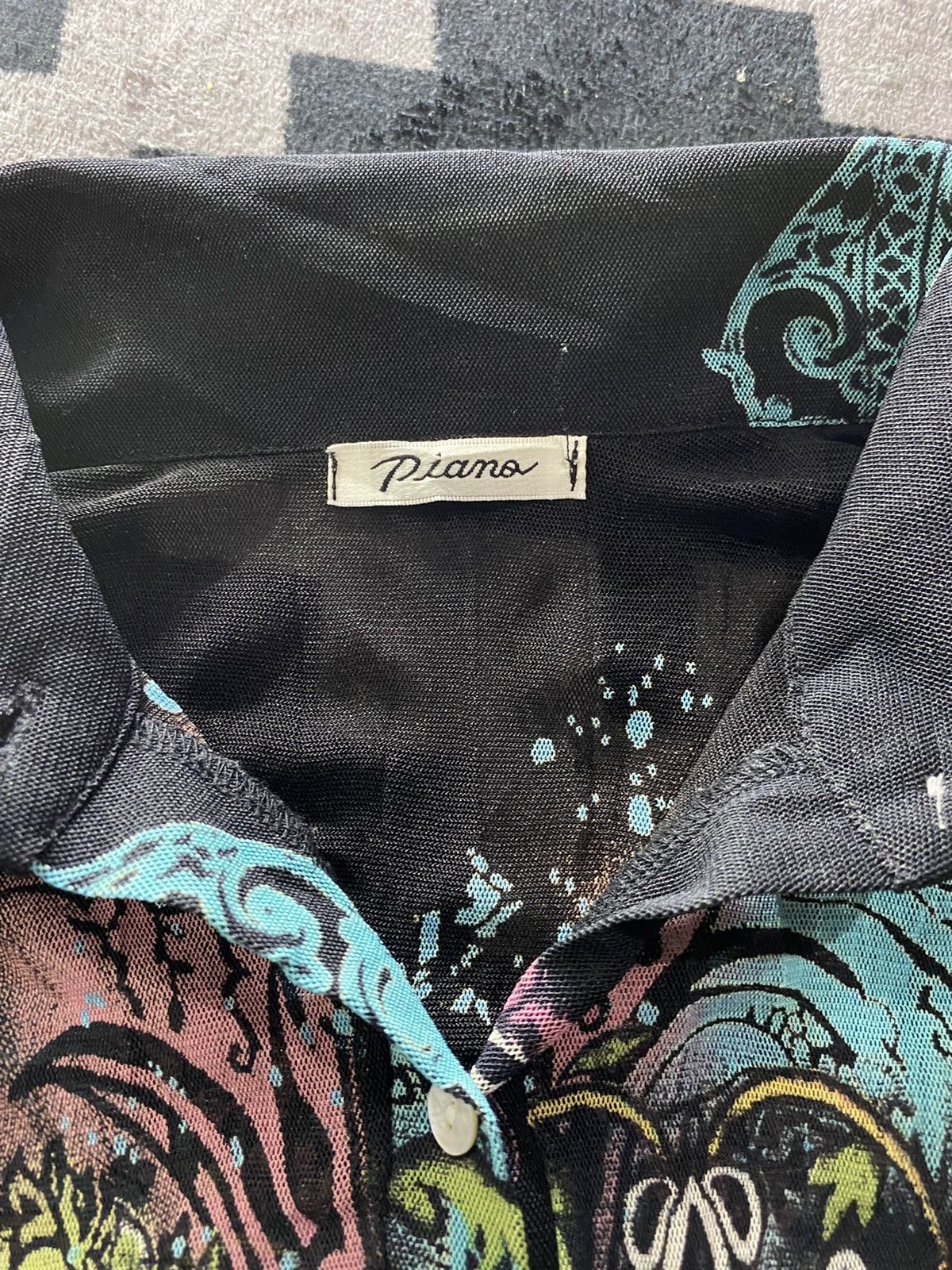 Hysteric Glamour × Japanese Brand Japanese jpg style piano mesh tattoo longsleeve tshirt Size US S / EU 44-46 / 1 - 8 Thumbnail
