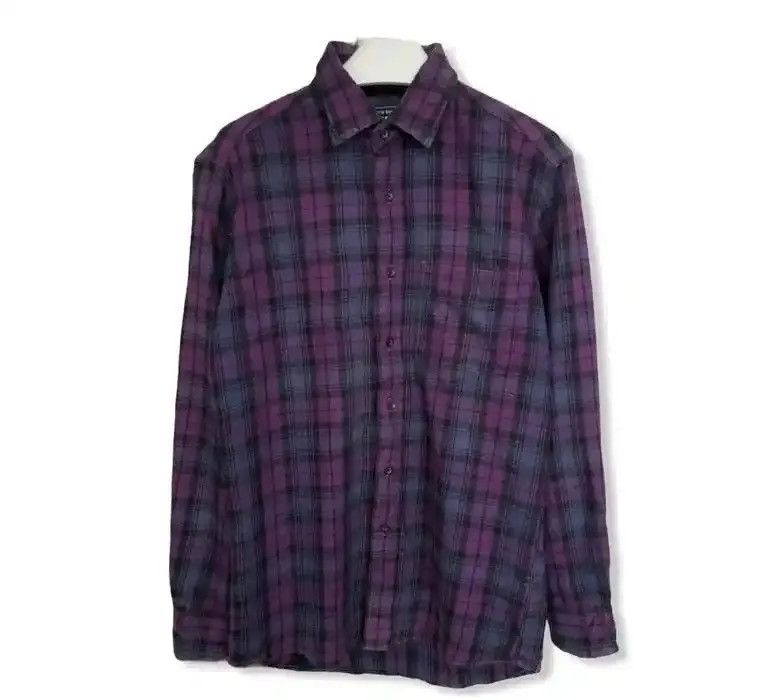 Flannel × Japanese Brand Japanese Brand Uniqlo Plaid Tartan Flannel Shirt 👕 Size US S / EU 44-46 / 1 - 1 Thumbnail