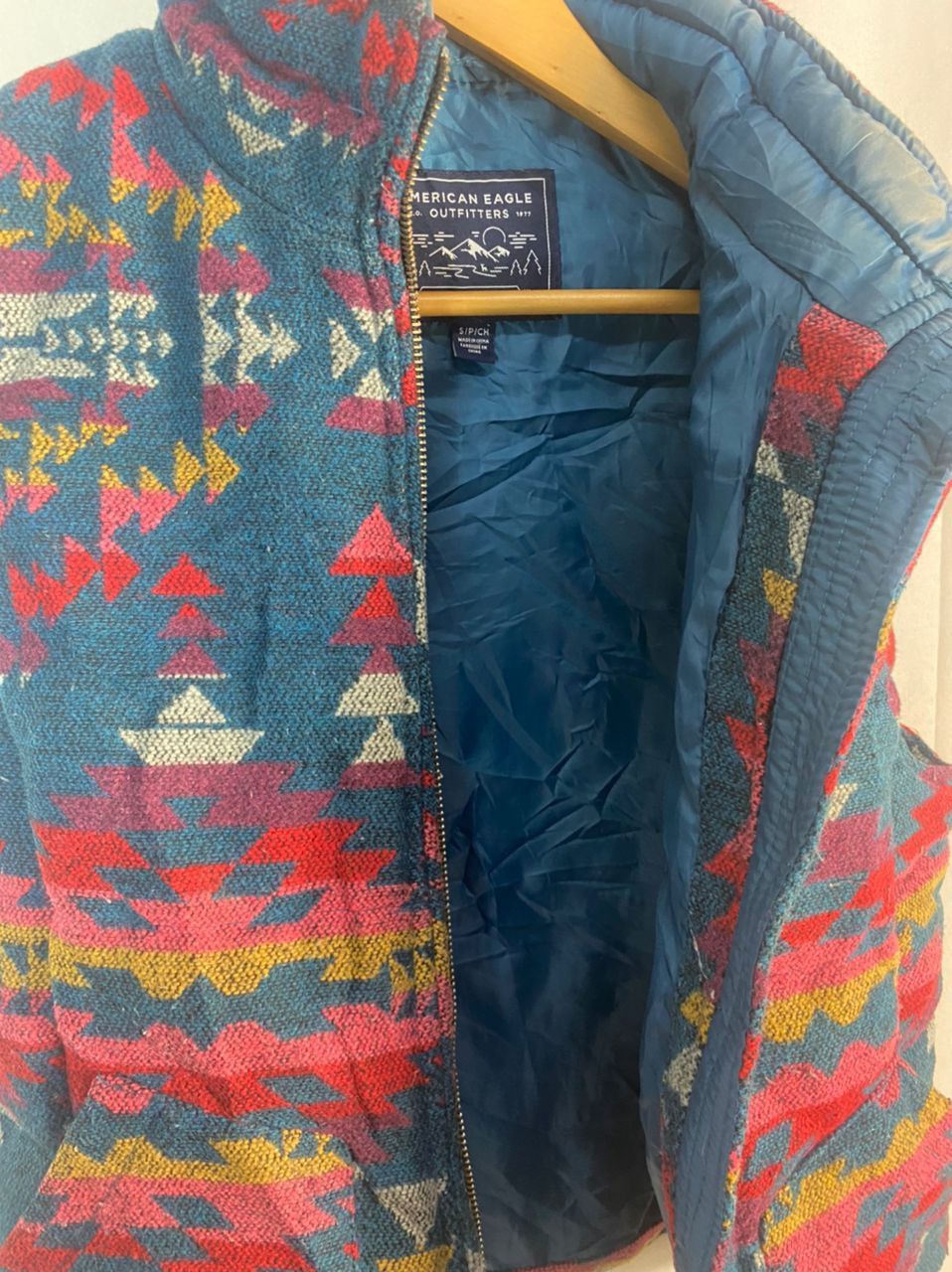 American Eagle Outfitters × Native American eagle native zipper vest Size US S / EU 44-46 / 1 - 5 Thumbnail