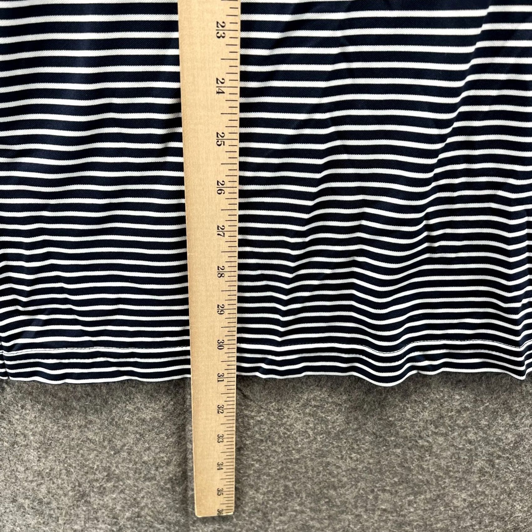 Vintage VINTAGE Jack Nicklauss Polo Shirt Mens 2XL Blue Navy Striped Staydri Embroidery Polo Shirt Nike? Size US XXL / EU 58 / 5 - 6 Thumbnail