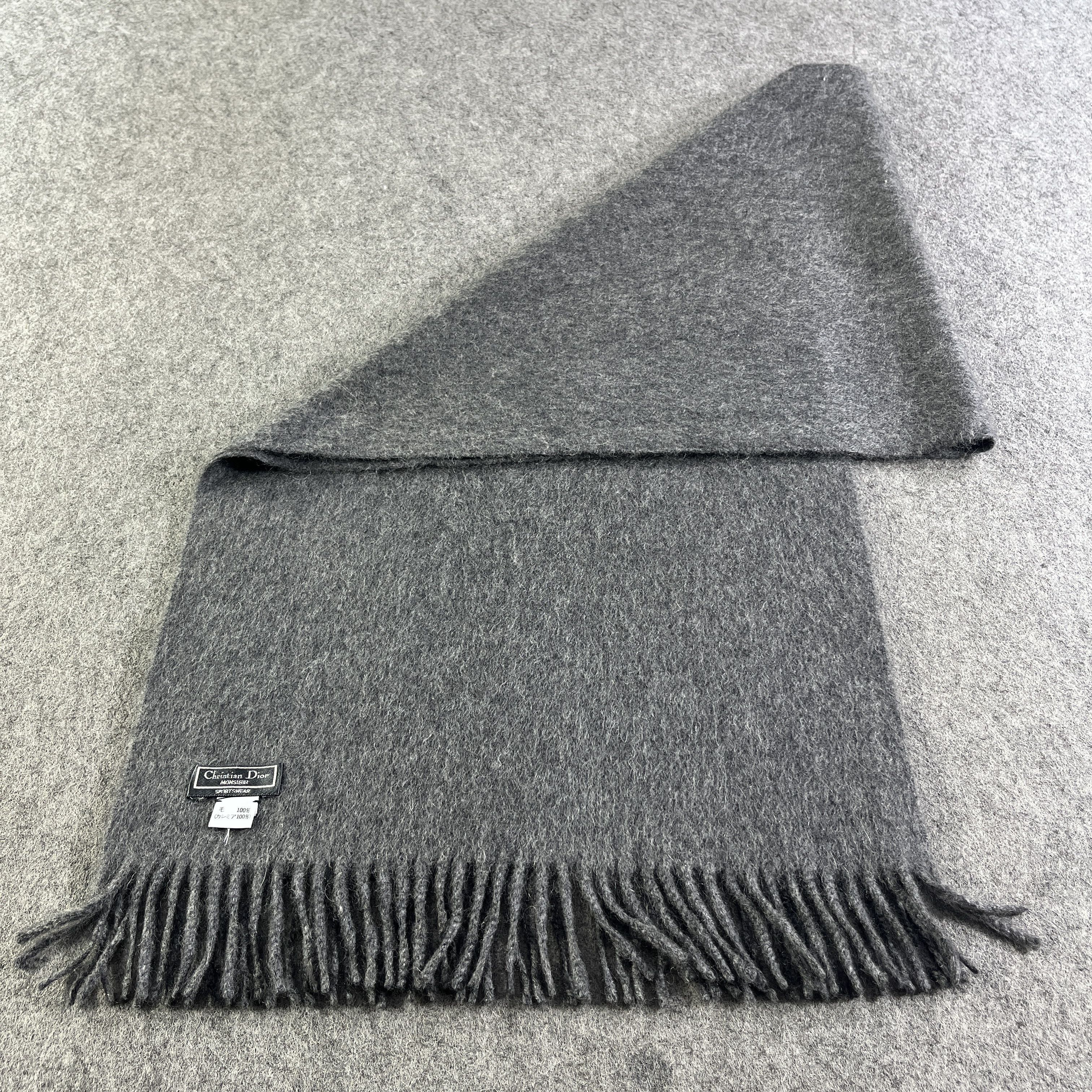 Christian Dior Monsieur × Vintage Christian Dior Monsieur Scarf / Muffler / Neckwear T828 Size ONE SIZE - 3 Thumbnail
