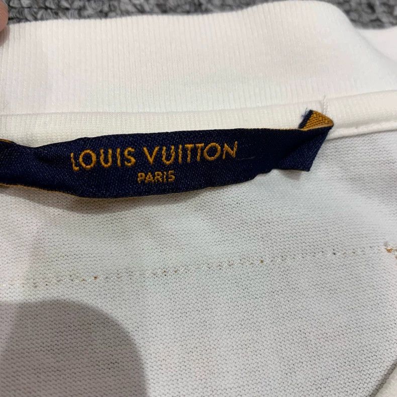 Louis Vuitton LOUIS VUITTON White paratrooper short sleeve Size US M / EU 48-50 / 2 - 6 Thumbnail
