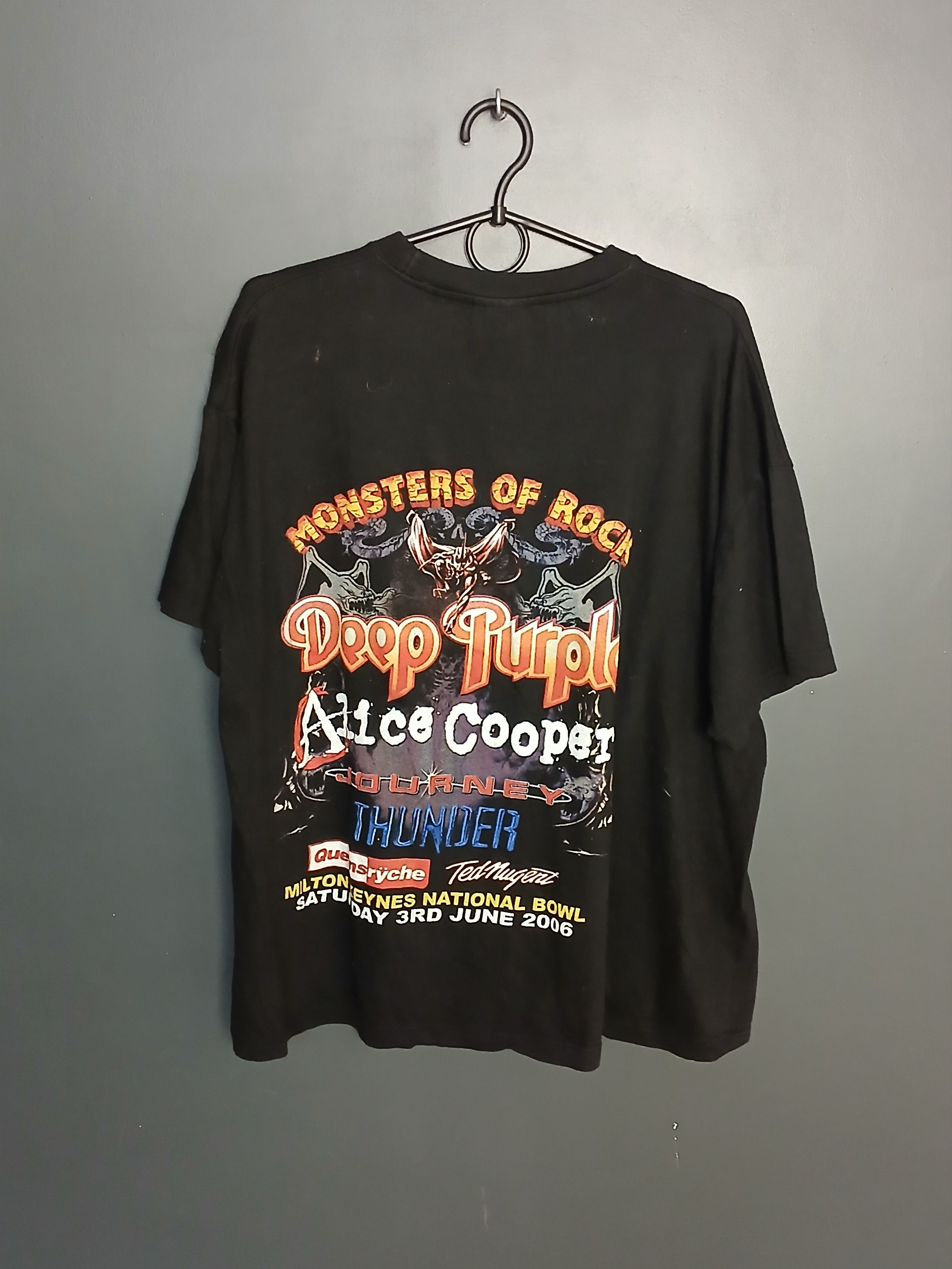 Band Tees × Vintage Vintage 2006 Monsters Of Rock Festival T-Shirt Size US L / EU 52-54 / 3 - 1 Thumbnail