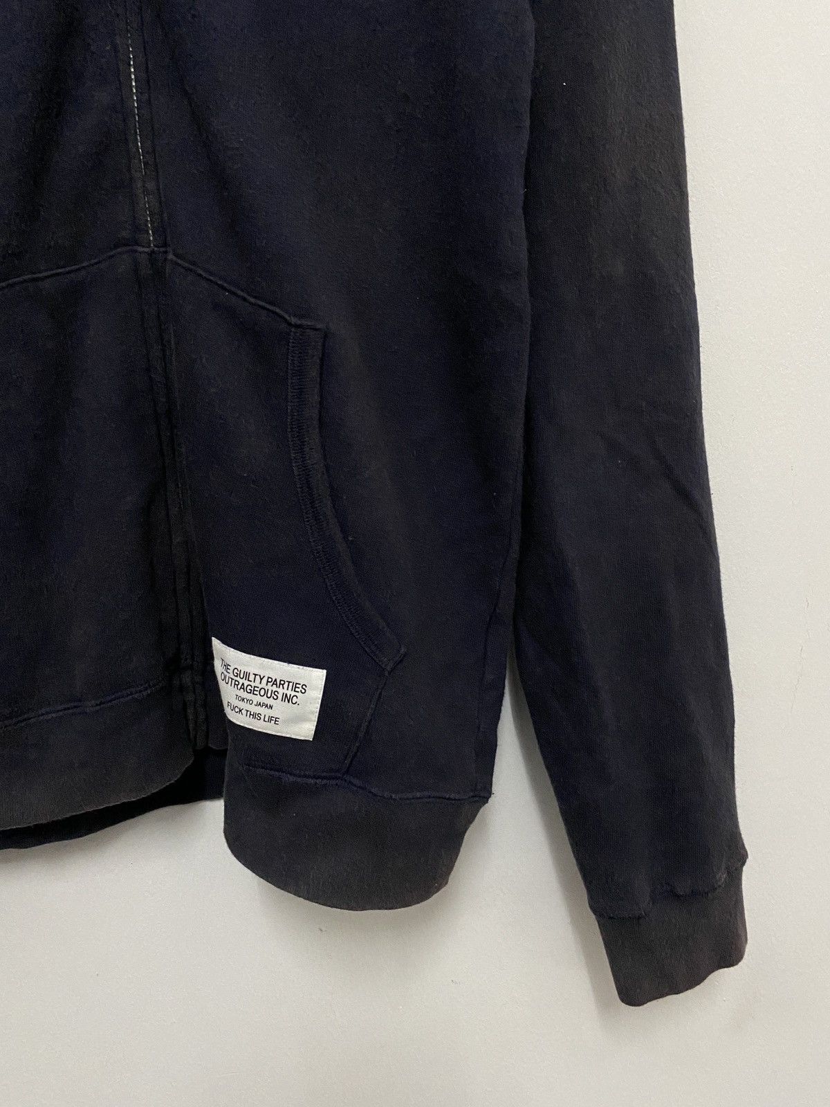 Japanese Brand × Wacko Maria Japanese Brand Guilty Parties Wacko Maria Zipper Hoodie Size US M / EU 48-50 / 2 - 6 Thumbnail