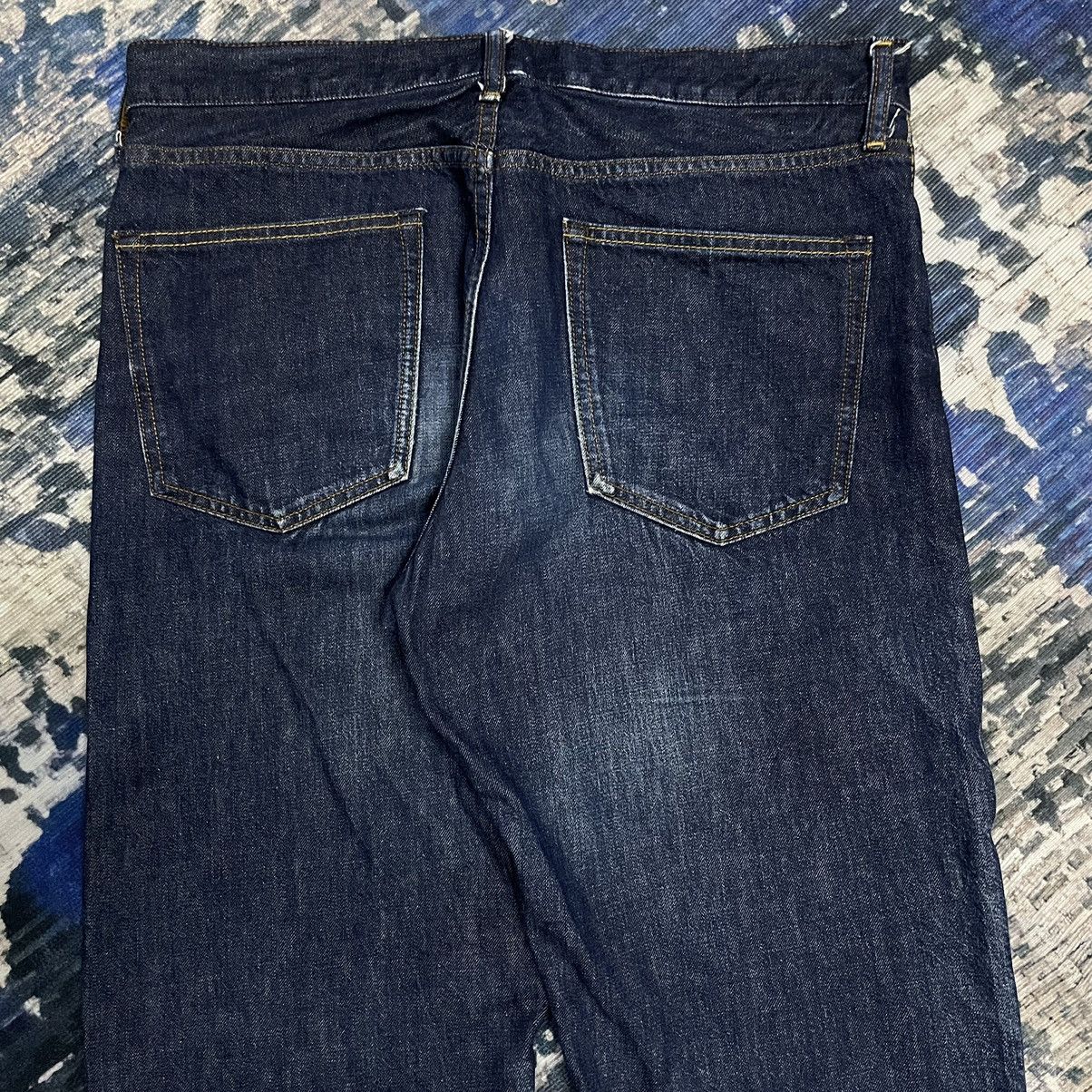 GU × Undercover 🇯🇵 GU Straight Baggy Distressed Undercover Style Indigo Denim Size US 35 - 15 Thumbnail