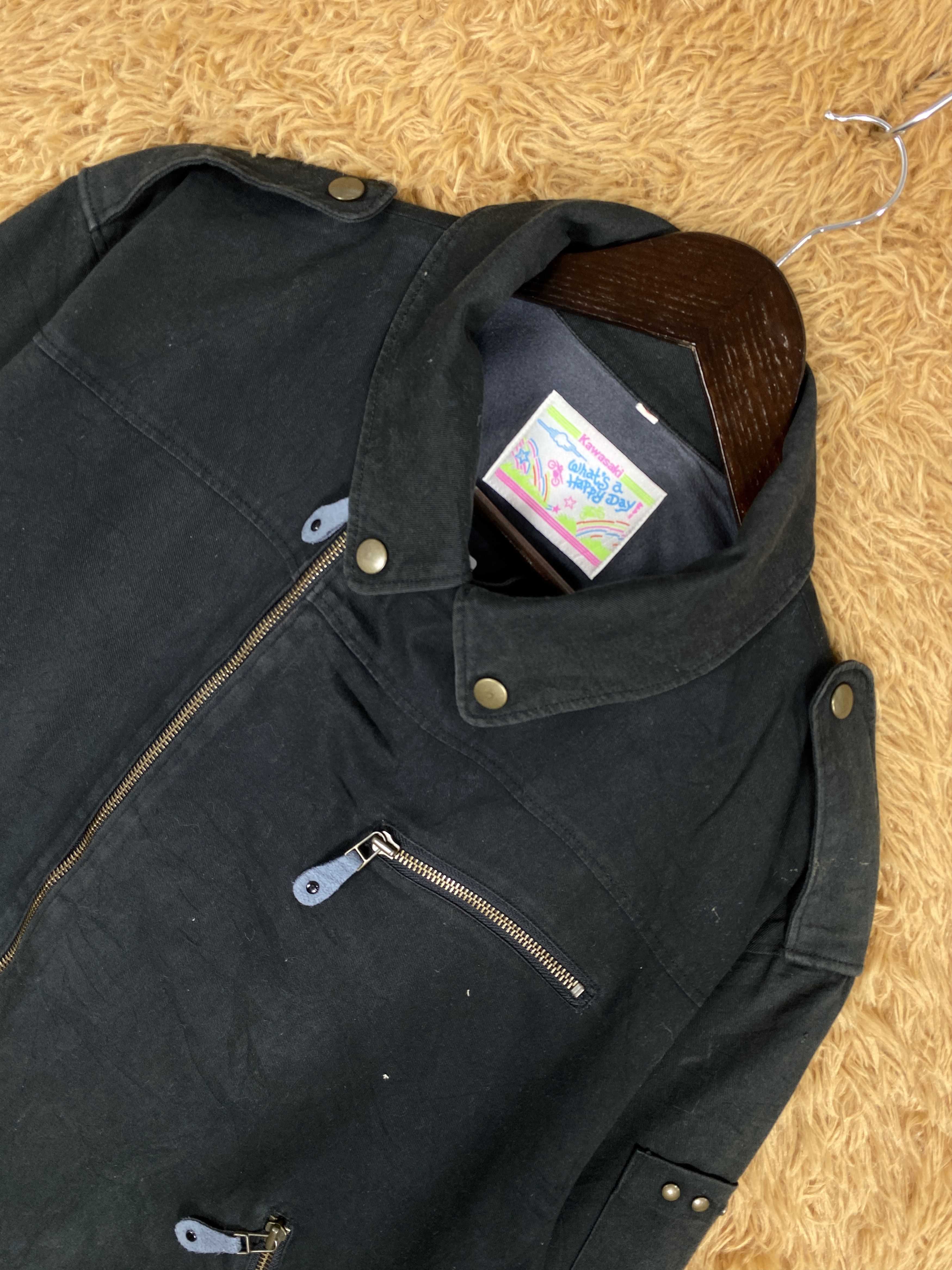 Japanese Brand Vintage Kawasaki Rockers Jacket J2315 Size US S / EU 44-46 / 1 - 2 Thumbnail
