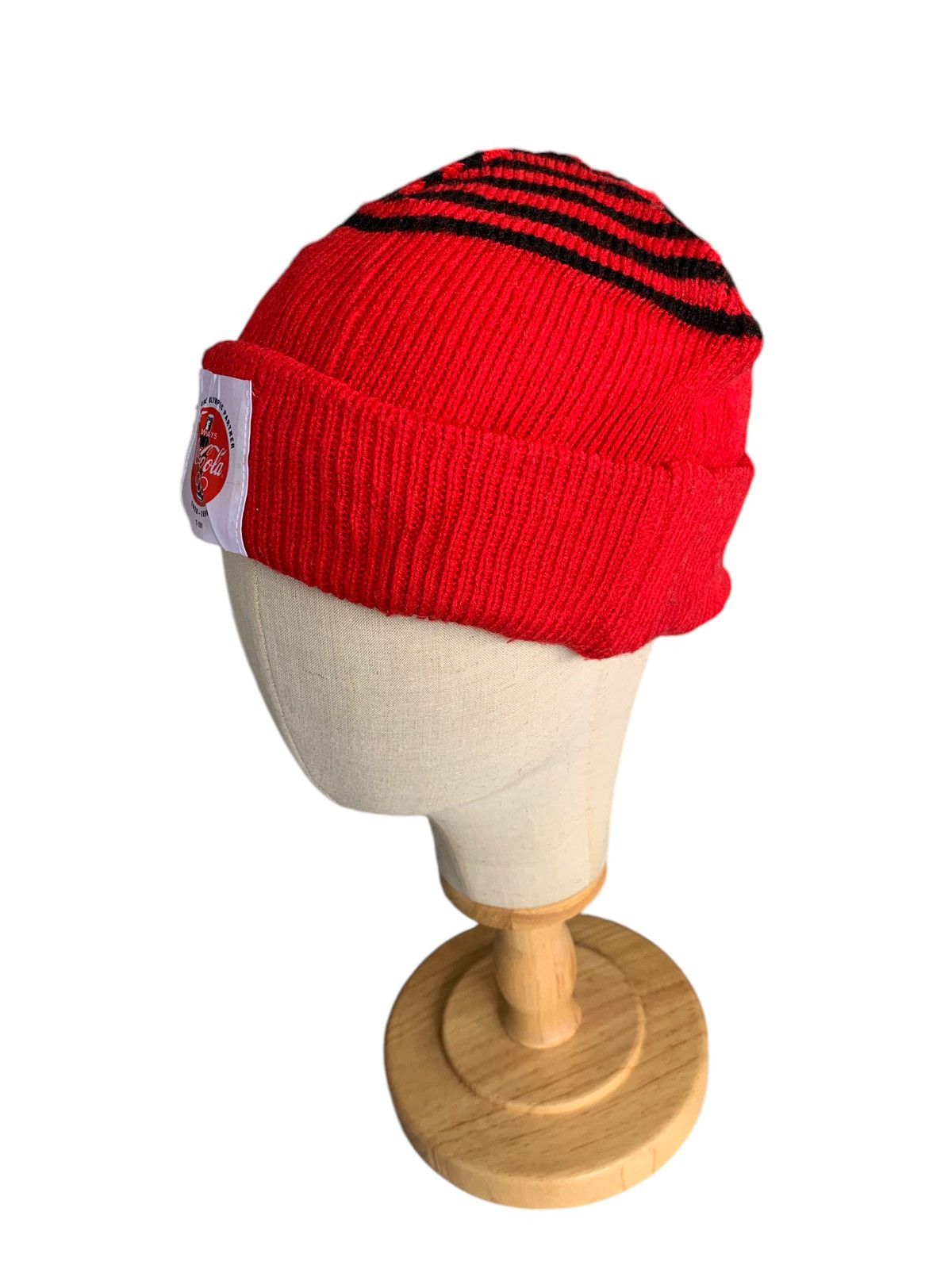 Coca Cola × Vintage Vintage Coca Cola Olympic Rare beanie Hats Size ONE SIZE - 4 Thumbnail