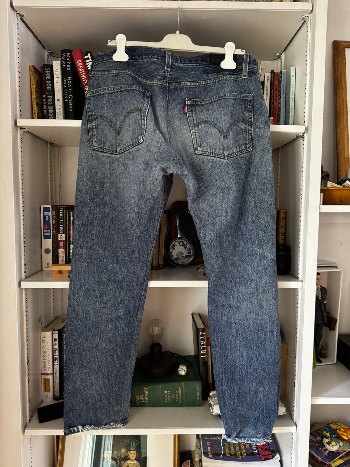 Levi's Levi’s x RE/DONE Distressed Denim Size US 34 / EU 50 - 2 Thumbnail