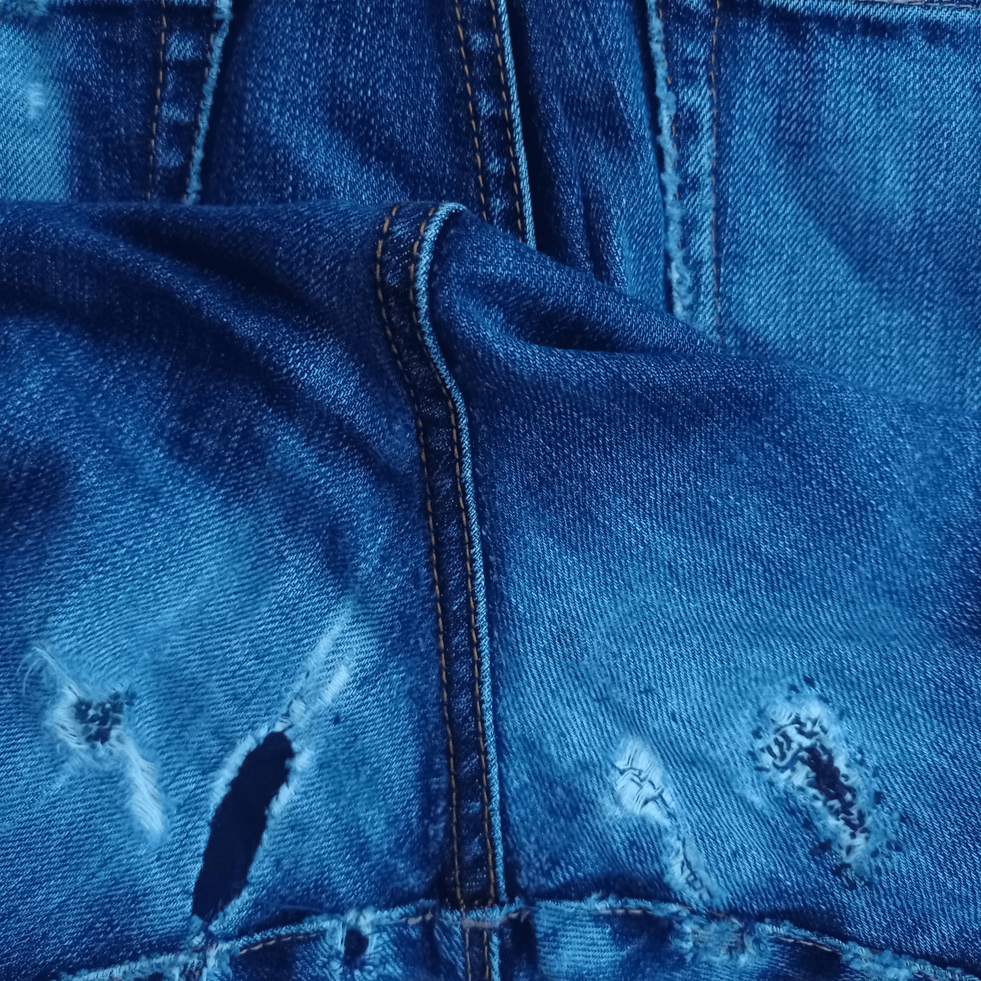 Japanese Brand × Uniqlo Vintage Japanese Uniqlo Selvedge Distressed Loose Jeans Size US 35 - 6 Thumbnail