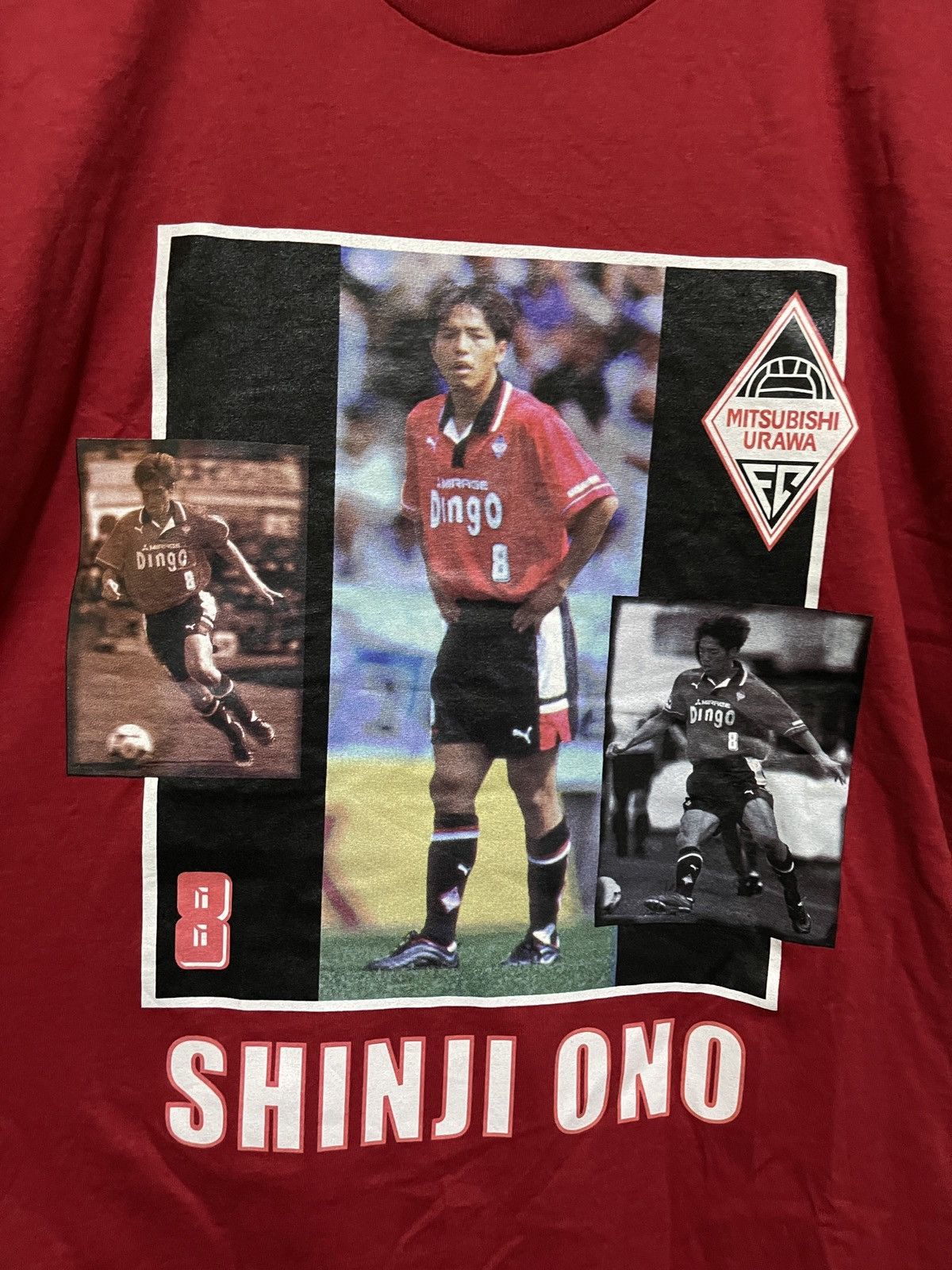Japanese Brand × Vintage Red Diamonds Shinji Ono Mitsubishi Urawa FC Size US L / EU 52-54 / 3 - 4 Thumbnail