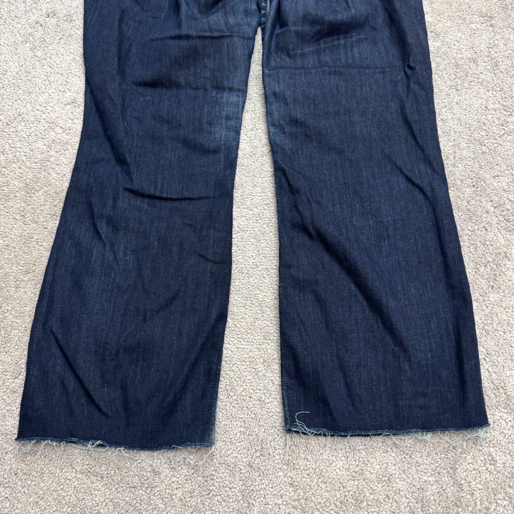 Levi's Levi's 715 Bootcut Mid Rise Denim Jeans Womens 32 Blue Dark Wash Stretch Casual Size 24" / US 00 / IT 34 - 4 Thumbnail