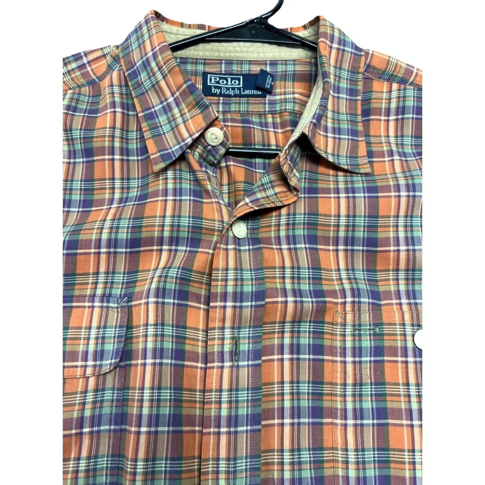 Polo Ralph Lauren Polo Ralph Lauren Polo Country Plaid Shirt XXL Elbow Patch Button-Down Mens Size US XXL / EU 58 / 5 - 3 Thumbnail