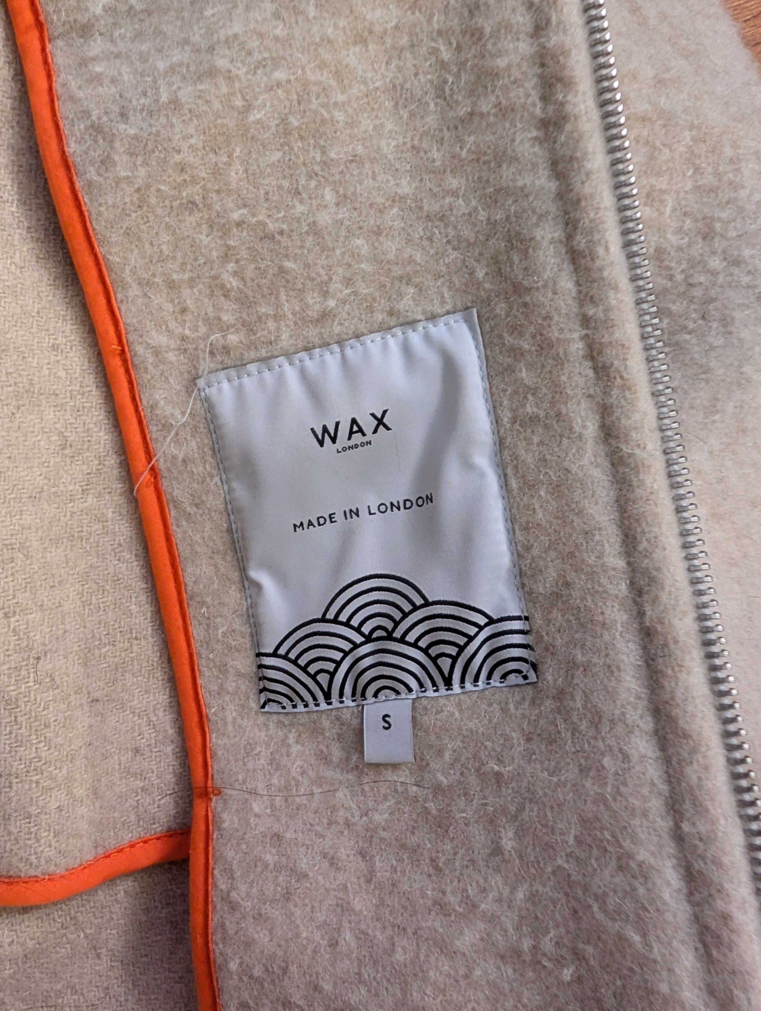 Wax London Wax London Men's Cream Wool Jacket Size US S / EU 44-46 / 1 - 2 Thumbnail