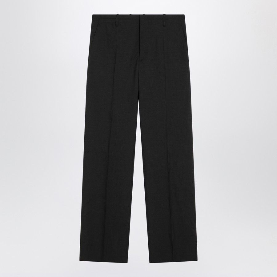 Bottega Veneta o1d2blof0825 Wool Trousers in Black Size US 30 / EU 46 - 1 Thumbnail