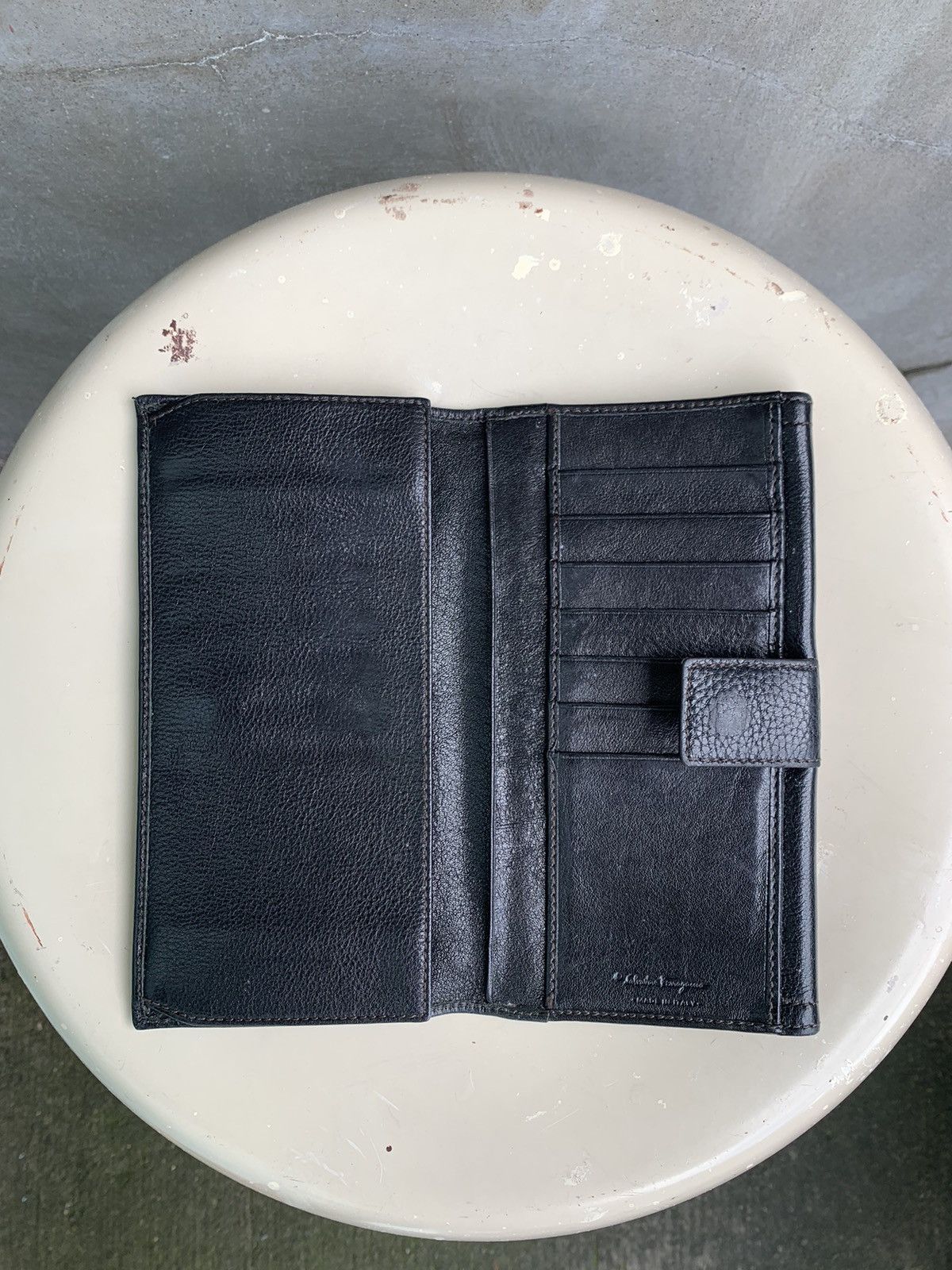 Salvatore Ferragamo Gancini Leather Wallet Size ONE SIZE - 8 Thumbnail